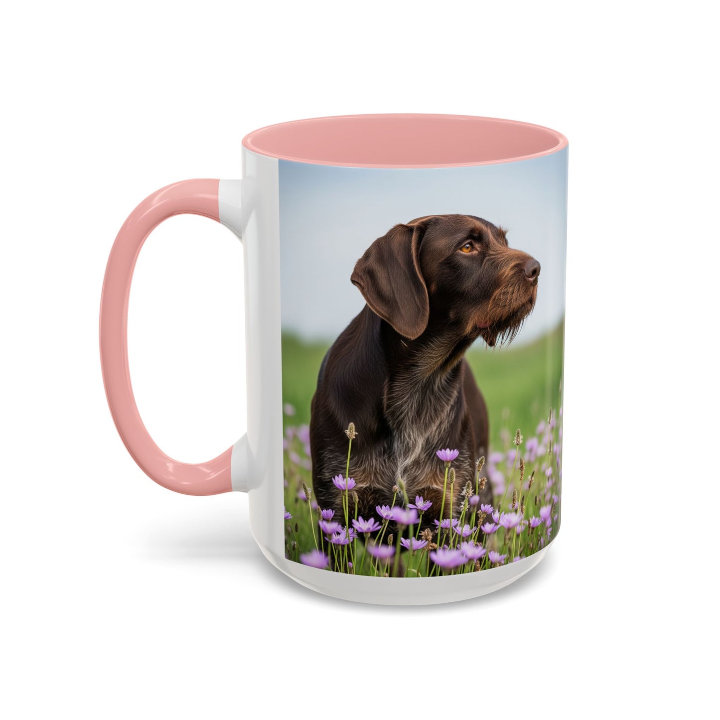 German Wirehaired Pointer Accent Coffee Mug - Perfect Gift for Dog Lovers