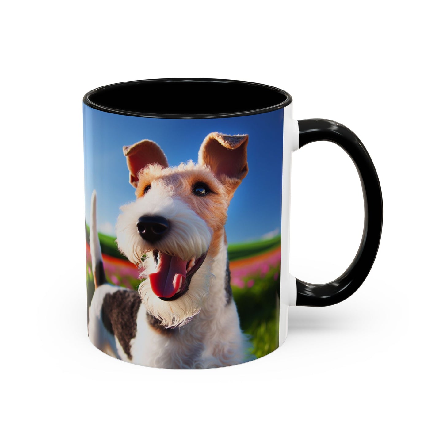 Wire Fox Terrier Accent Coffee Mug - Perfect Gift for Dog Lovers