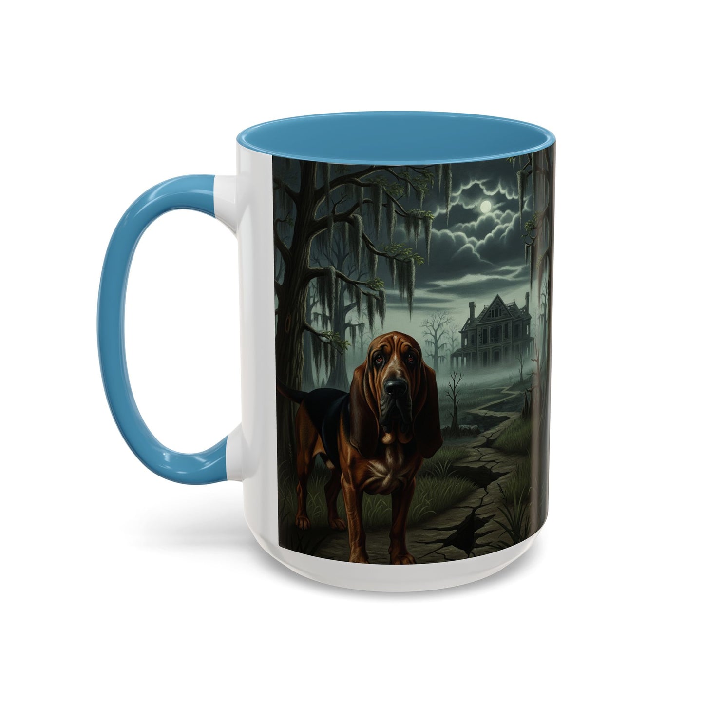 Bloodhound Accent Coffee Mug - Perfect Gift for Dog Lovers