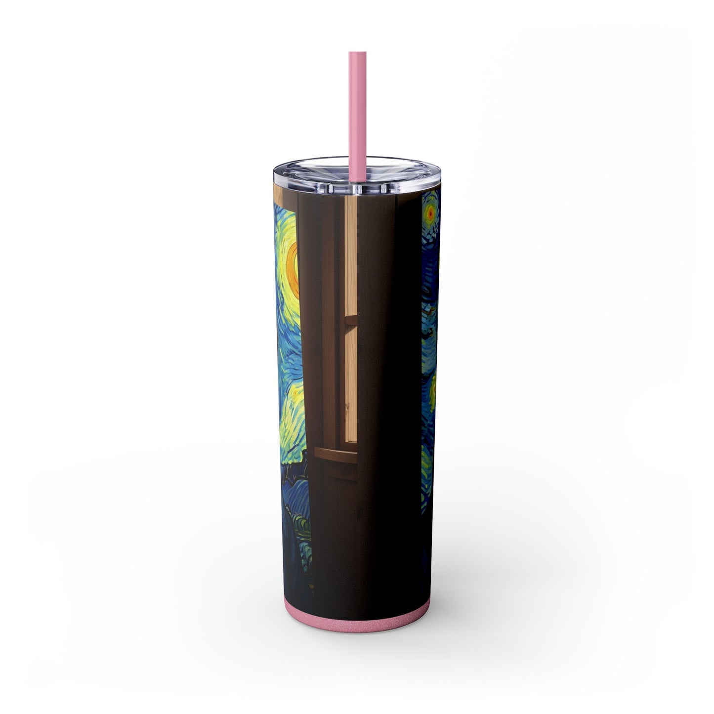 Saint Bernard Tumbler with Straw, 20oz