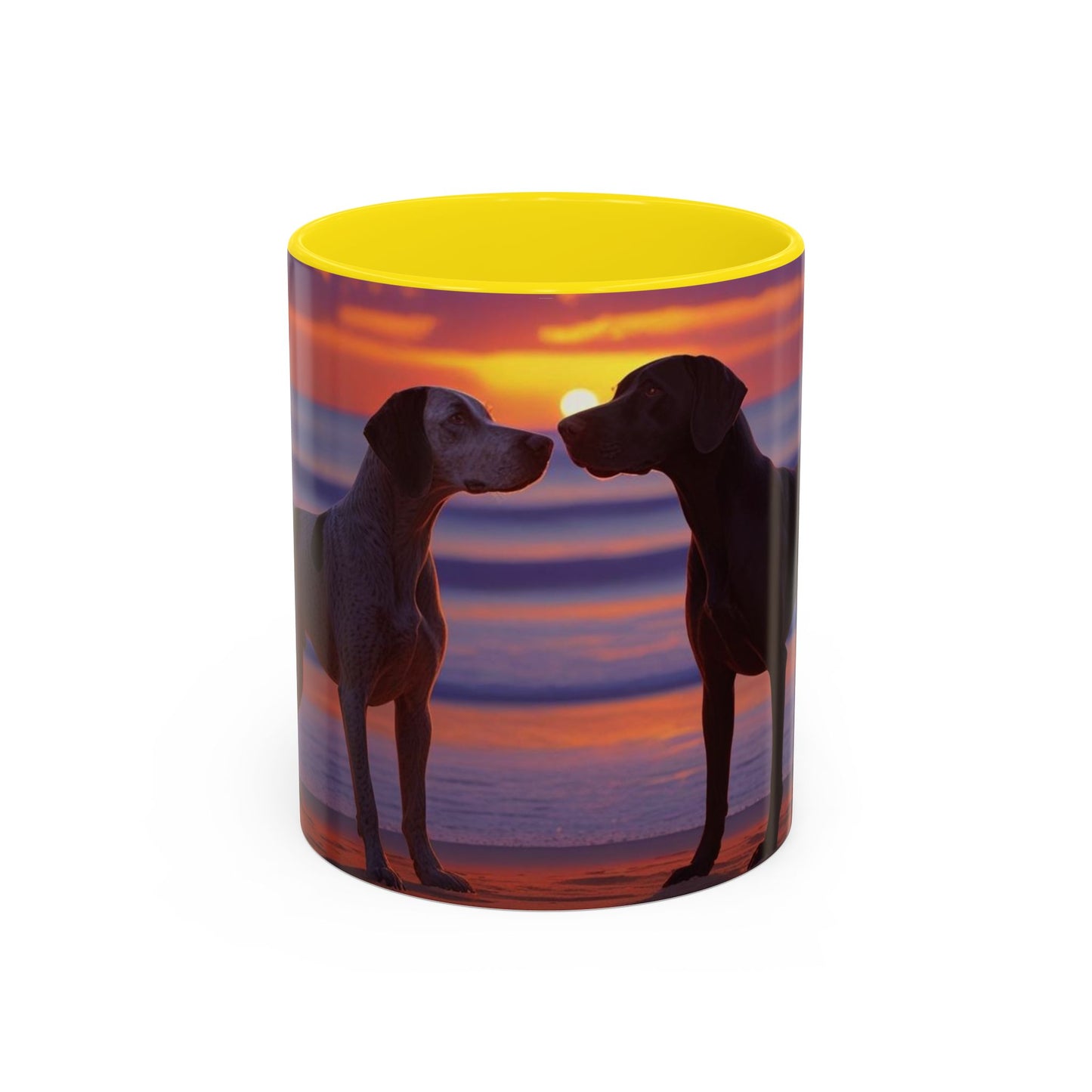 German Shorthaired Pointer Love Accent Coffee Mug - Perfect Gift for Dog Lovers