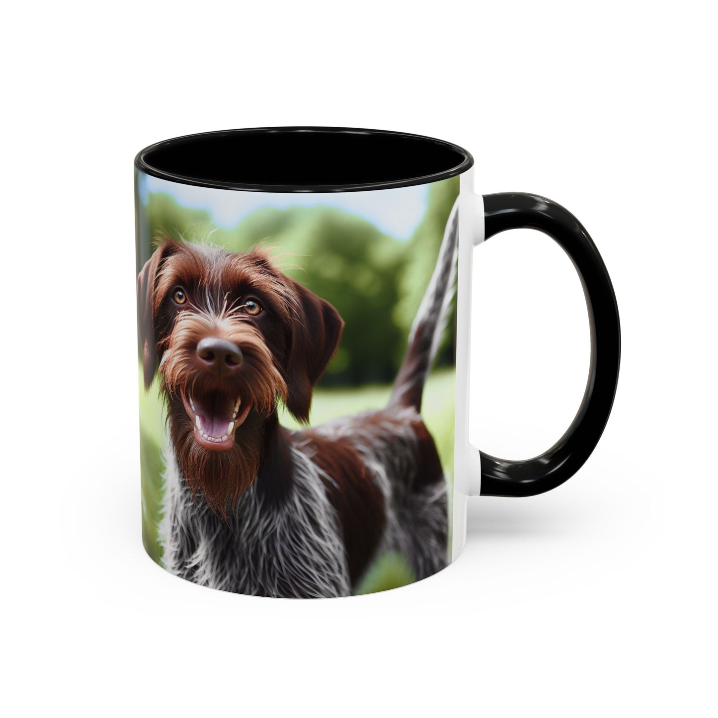 Wirehaired Slovakian Pointer Accent Coffee Mug - Perfect Gift for Dog Lovers