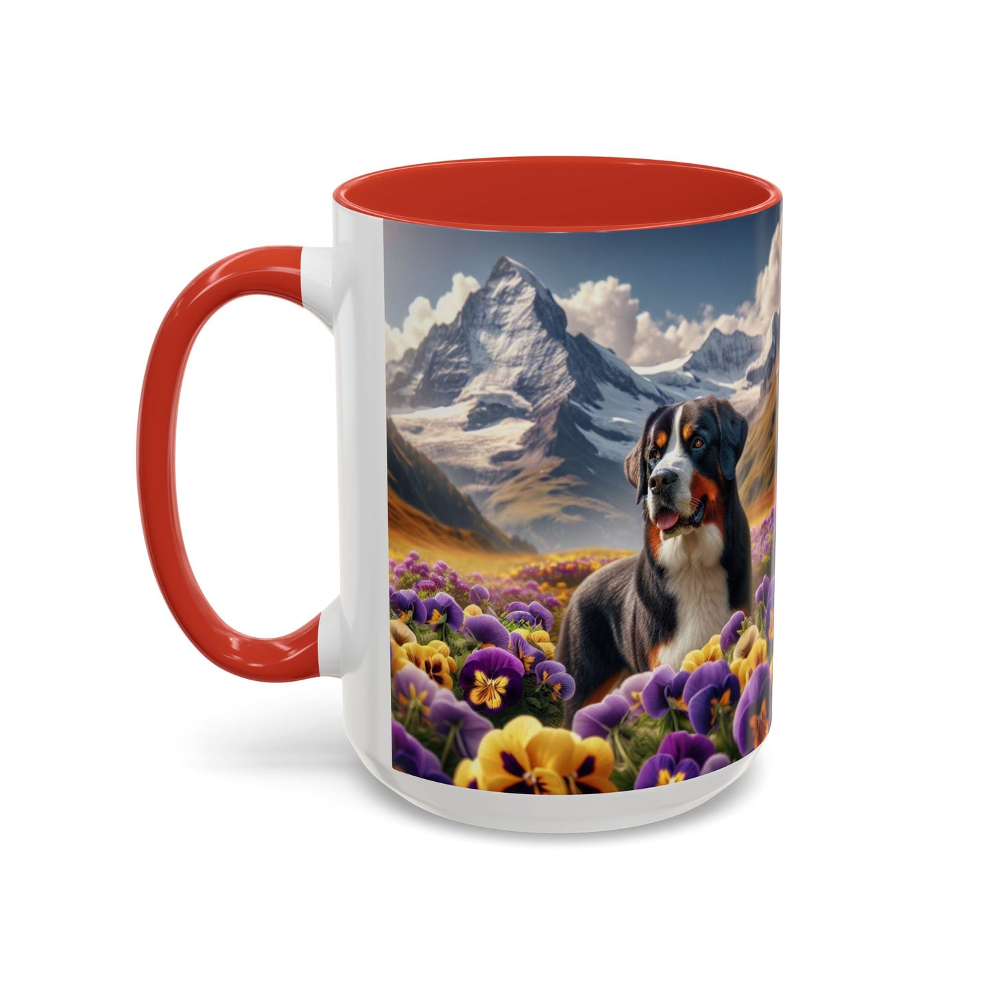 Greater Swiss Mountain Dog Accent Coffee Mug - Perfect Gift for Dog Lovers
