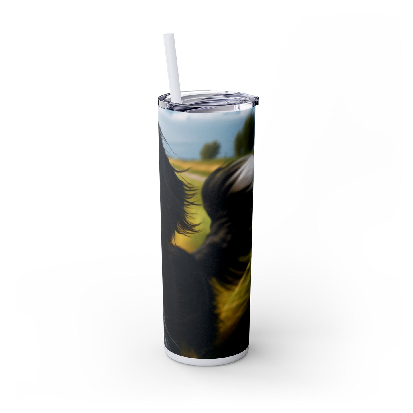 Large Munsterlander Tumbler with Straw, 20oz