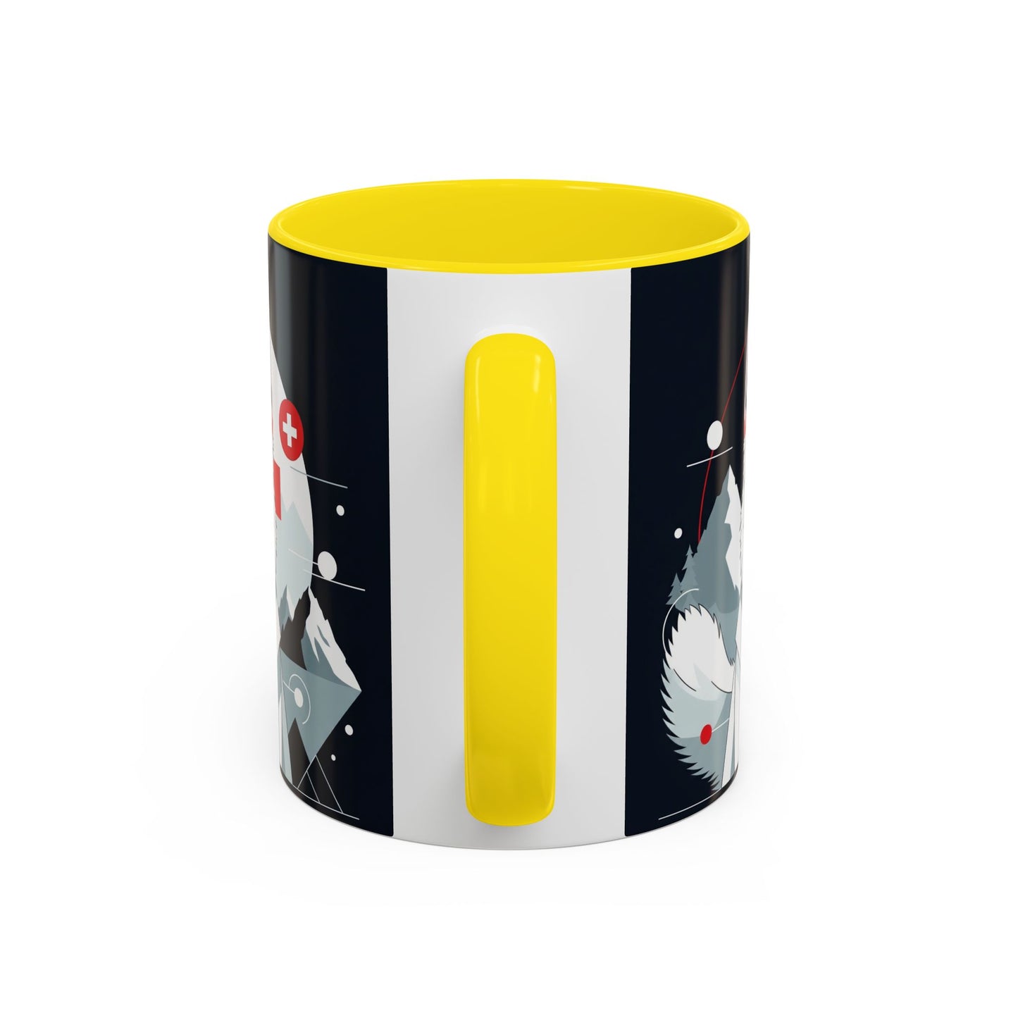 White Swiss Shepherd Dog Accent Coffee Mug - Perfect Gift for Dog Lovers