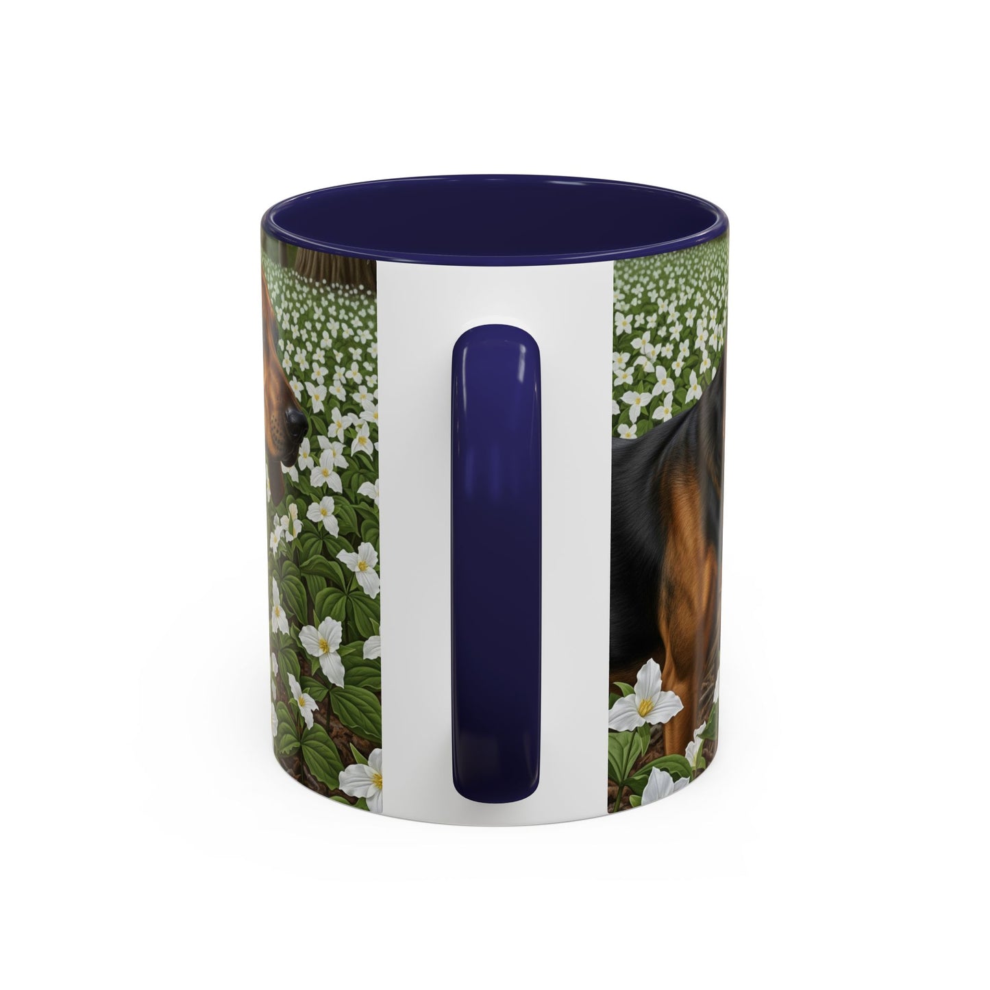 Treeing Walker Coonhound Accent Coffee Mug - Perfect Gift for Dog Lovers