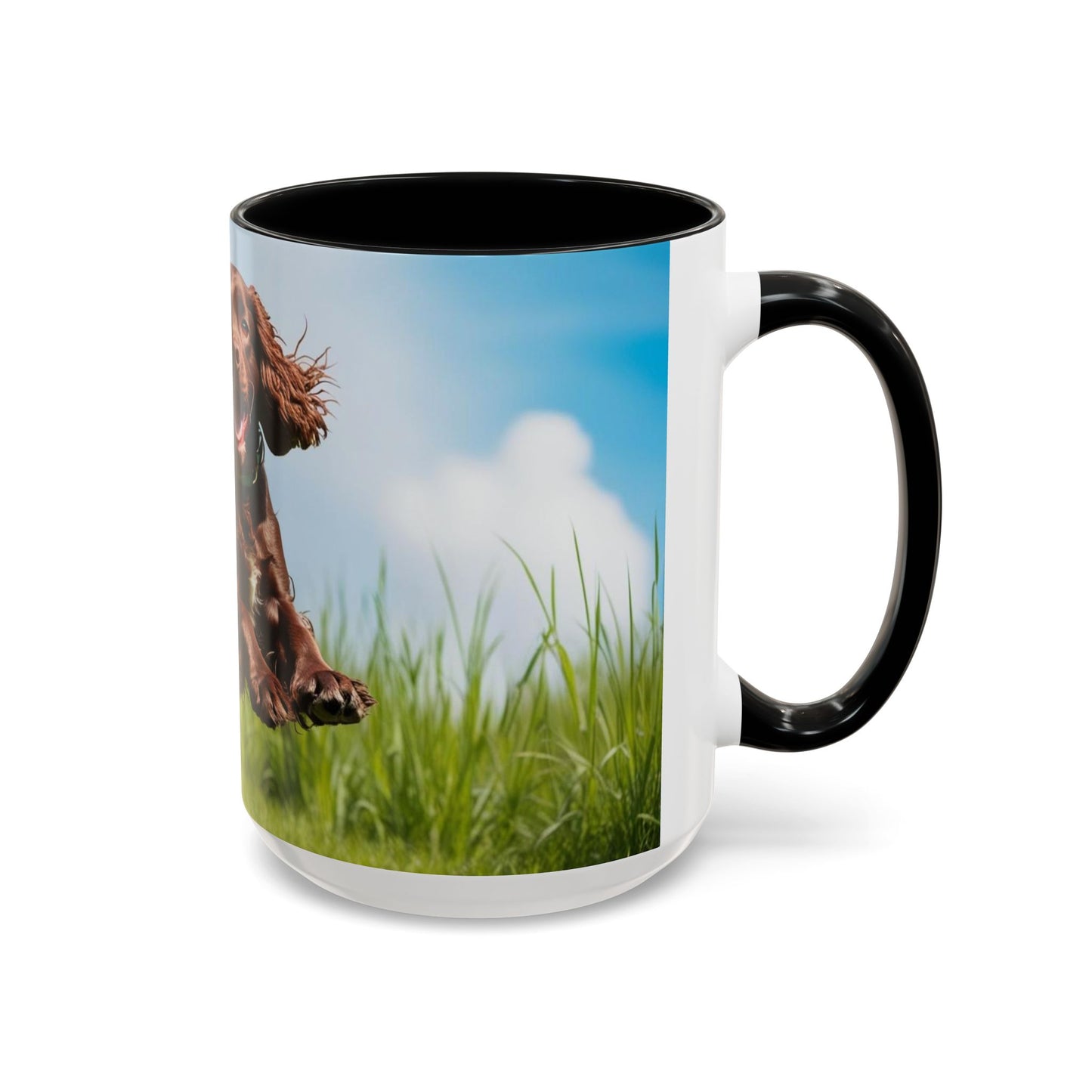 Irish Water Spaniel Accent Coffee Mug - Perfect Gift for Dog Lovers