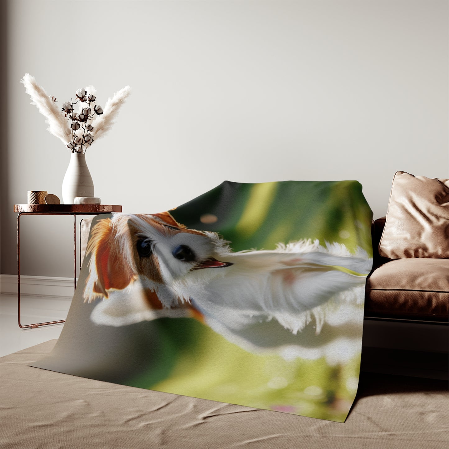 Parson Russell Terrier Sweatshirt Blanket