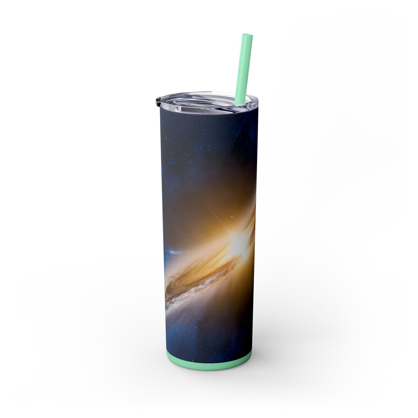 North Star Skinny Tumbler with Straw, 20oz