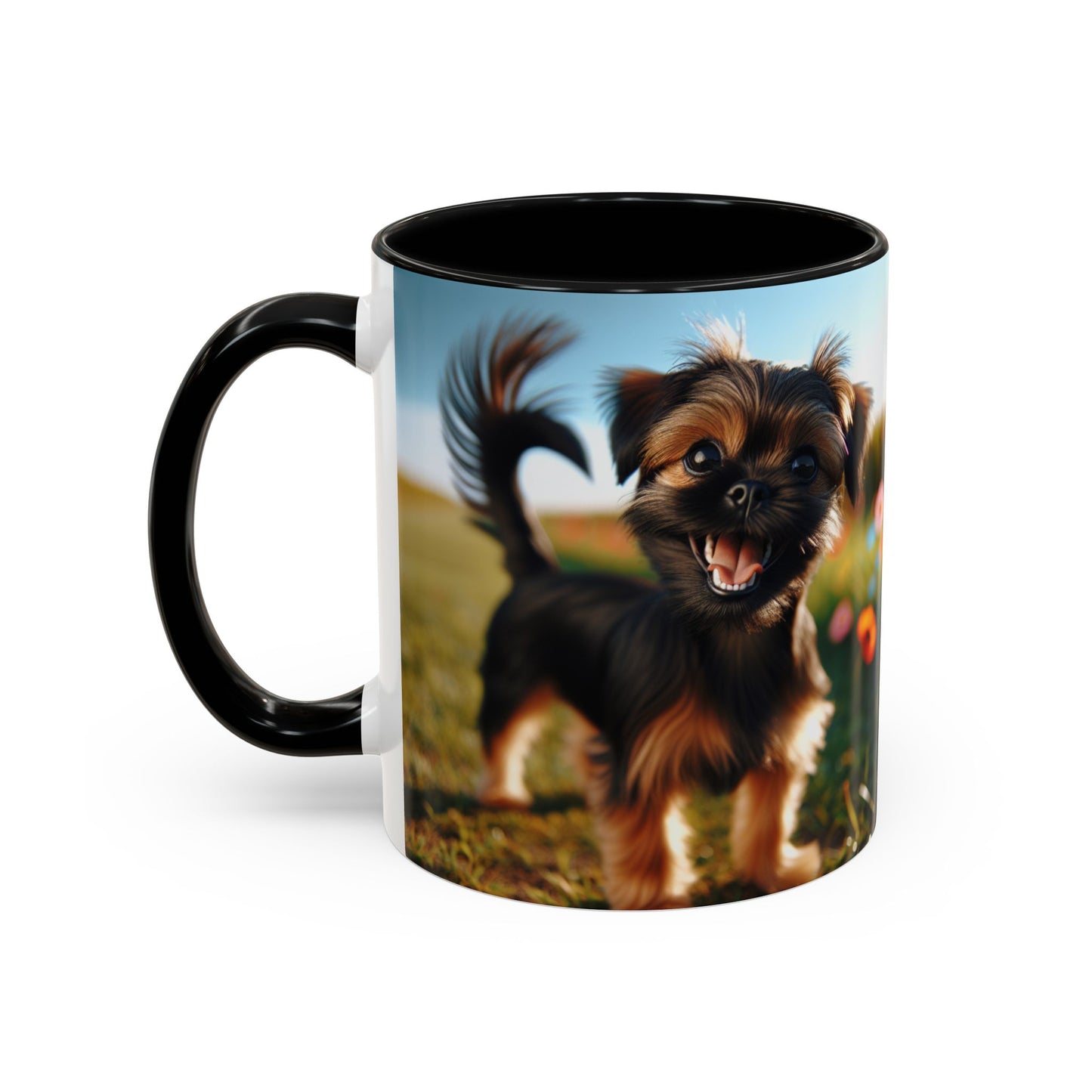 Griffon Bruxellois Accent Coffee Mug - Perfect Gift for Dog Lovers