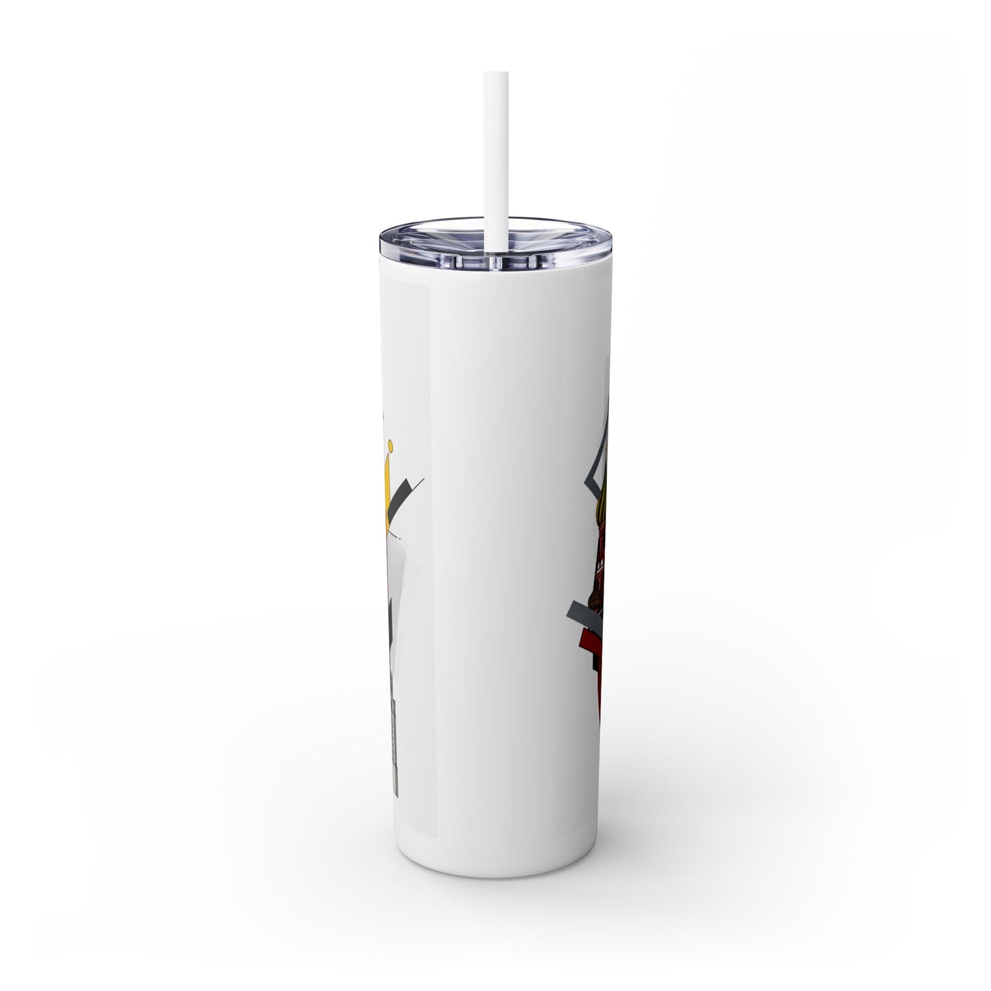 Russian Toy Skinny Tumbler with Straw, 20oz