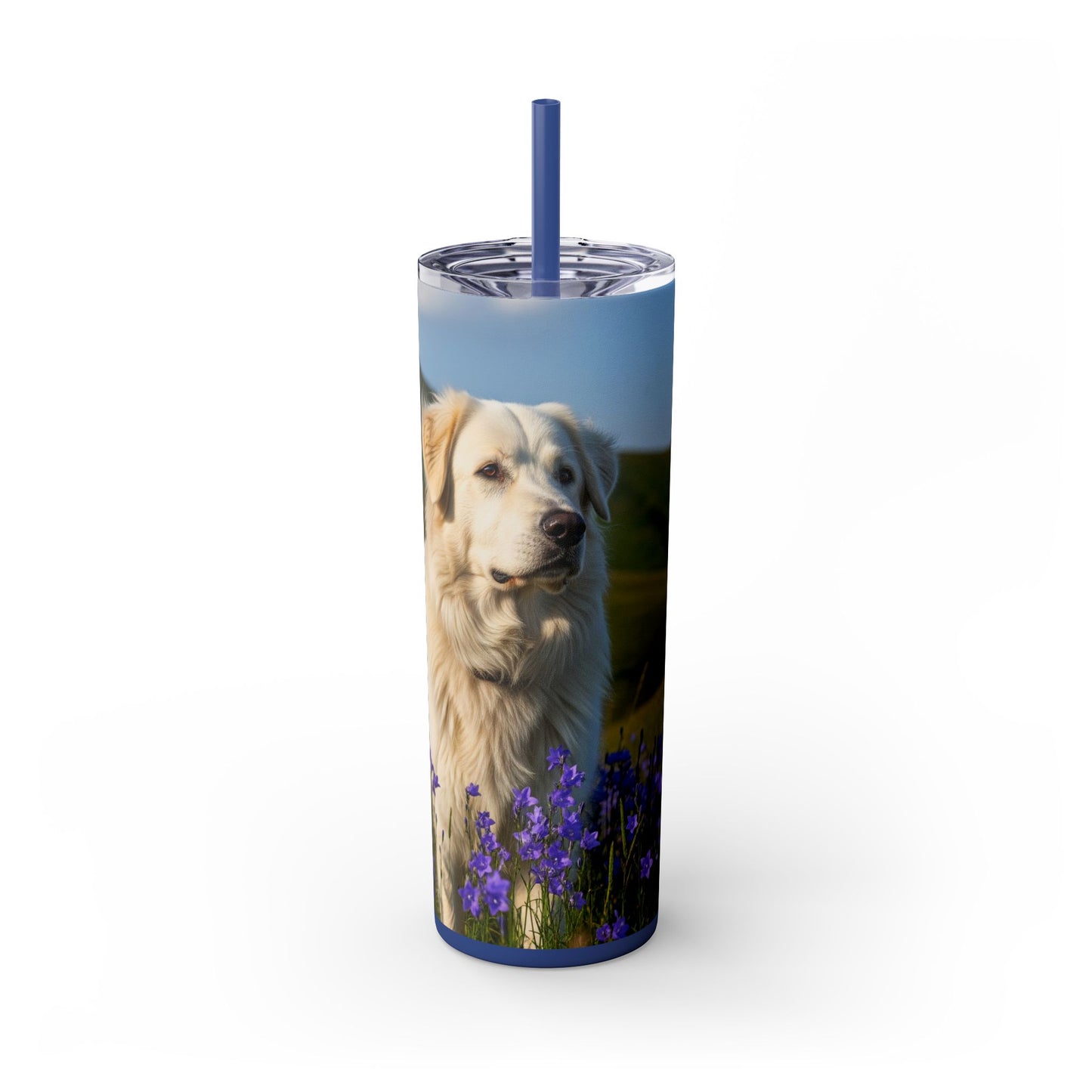 Romanian Carpathian Shepherd Tumbler with Straw, 20oz