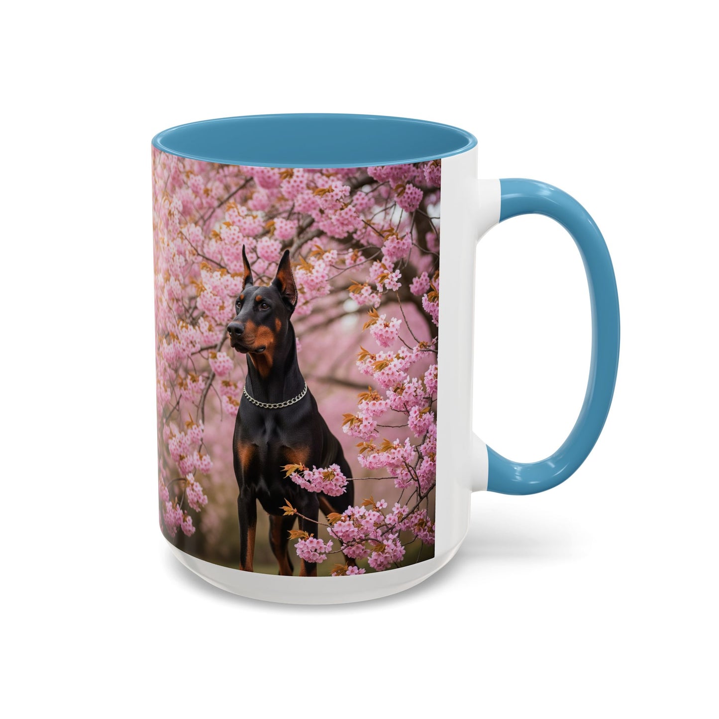Doberman Accent Coffee Mug - Perfect Gift for Dog Lovers