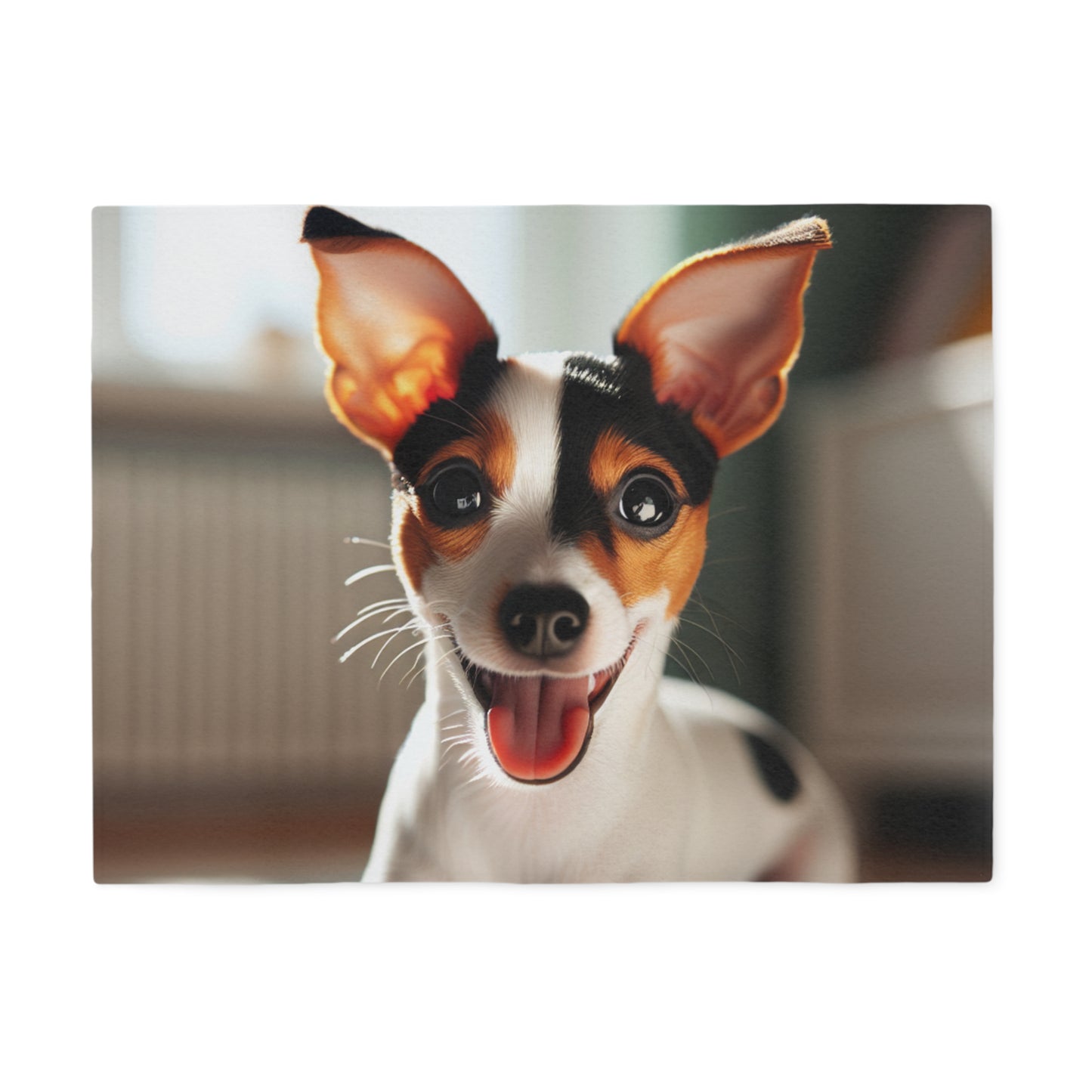 Toy Fox Terrier Sweatshirt Blanket