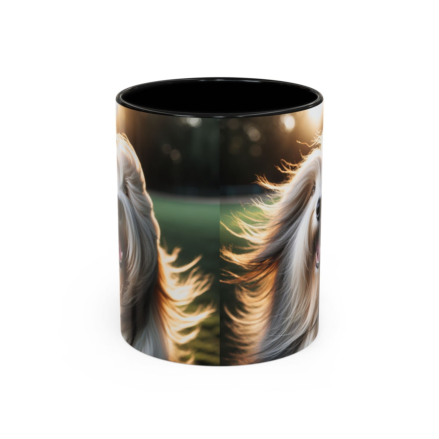 Bearded Collie Accent Coffee Mug - Perfect Gift for Dog Lovers
