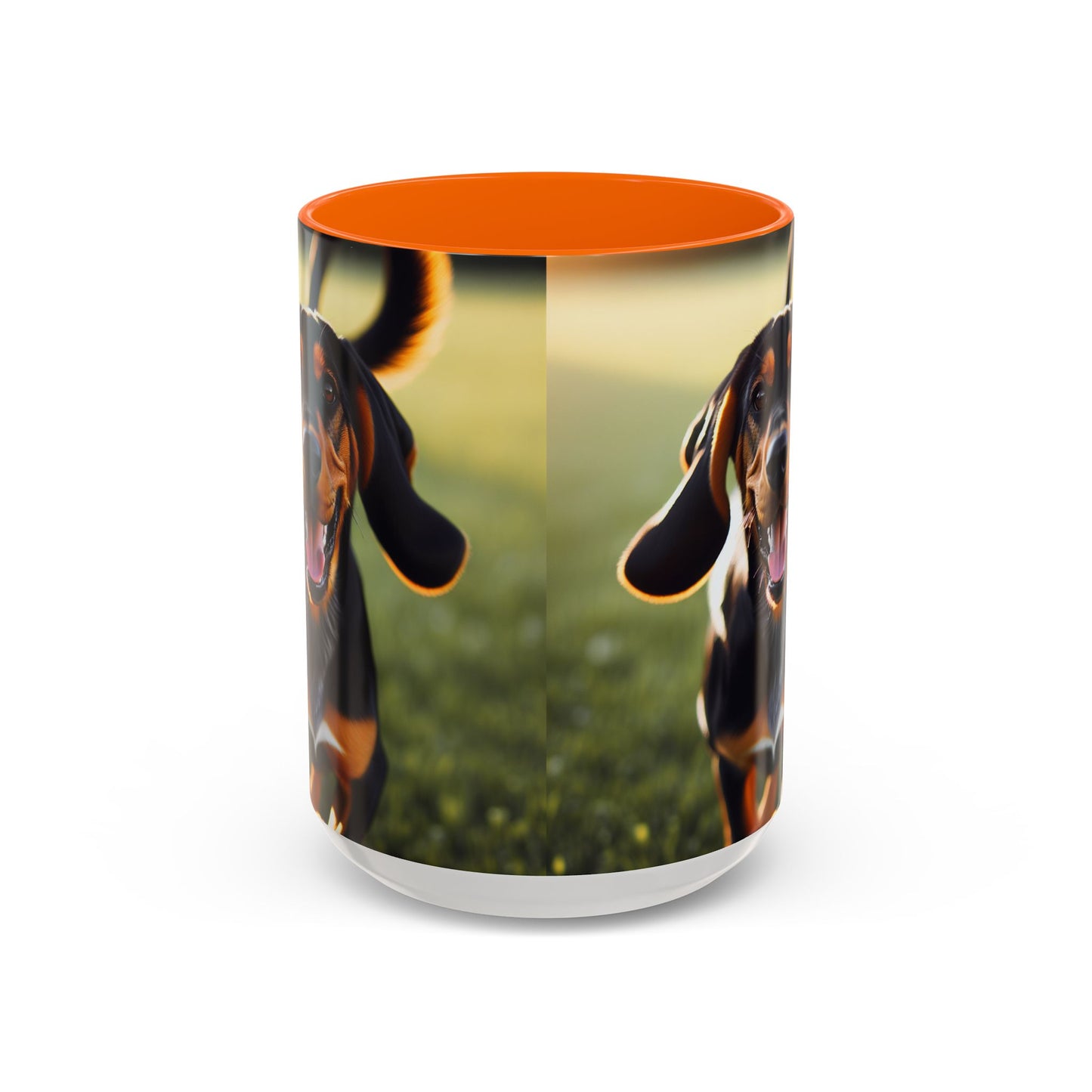 Black and Tan Coonhound Accent Coffee Mug - Perfect Gift for Dog Lovers