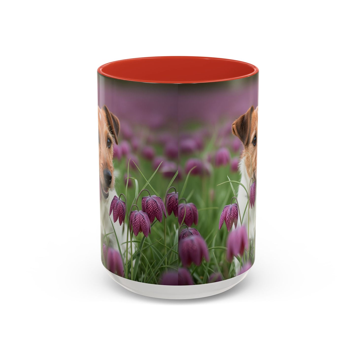 Russell Terrier Accent Coffee Mug - Perfect Gift for Dog Lovers