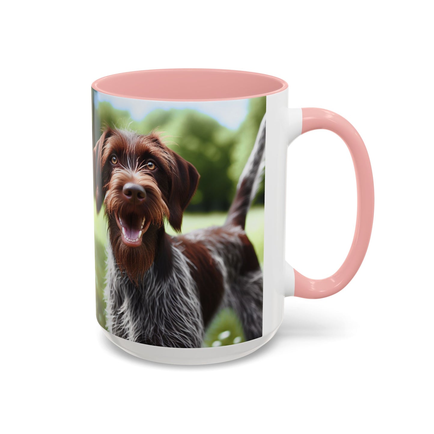 Wirehaired Slovakian Pointer Accent Coffee Mug - Perfect Gift for Dog Lovers