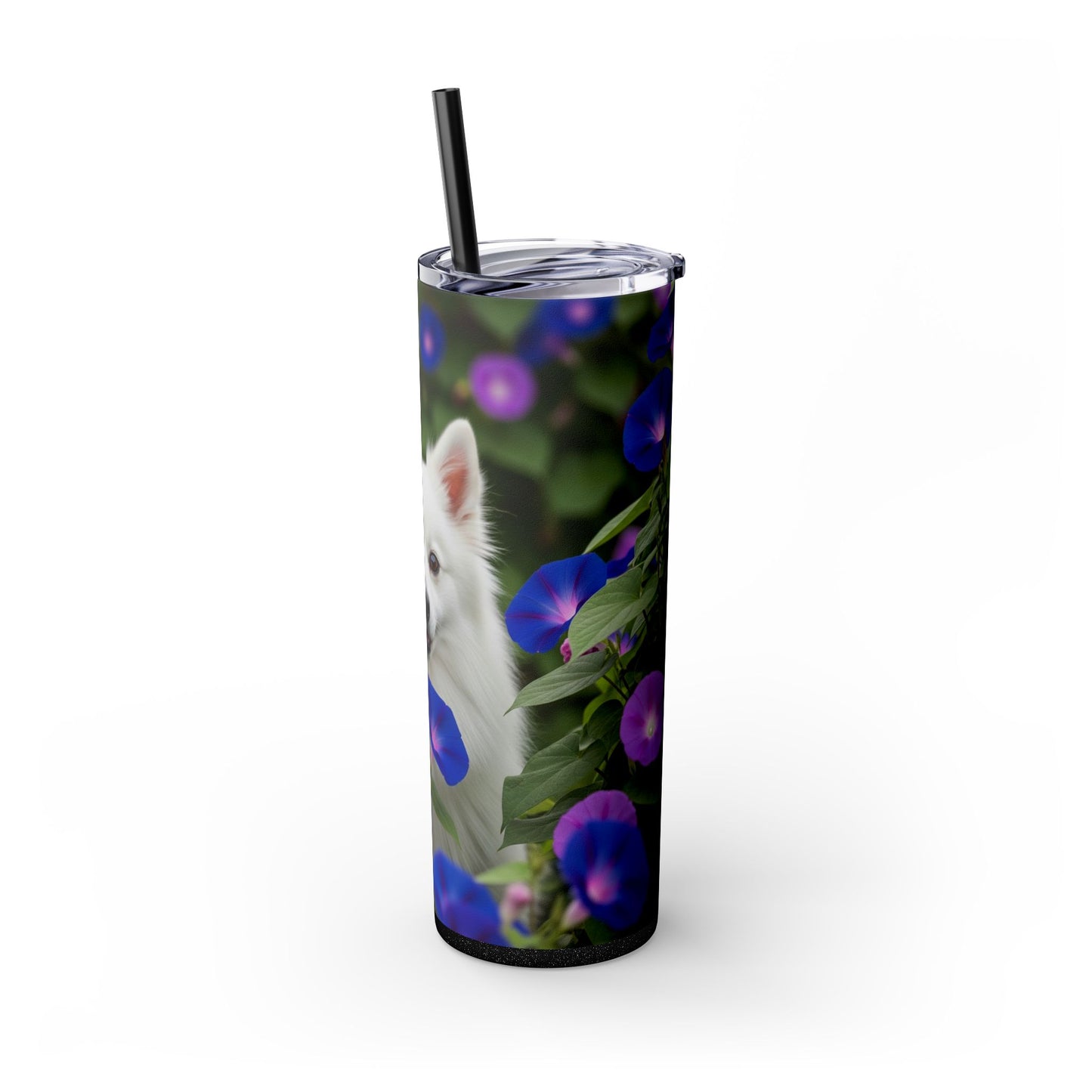 Japanese Spitz Tumbler with Straw, 20oz