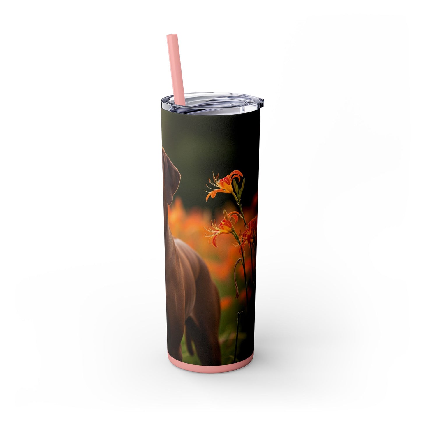Rhodesian Ridgeback Tumbler with Straw, 20oz