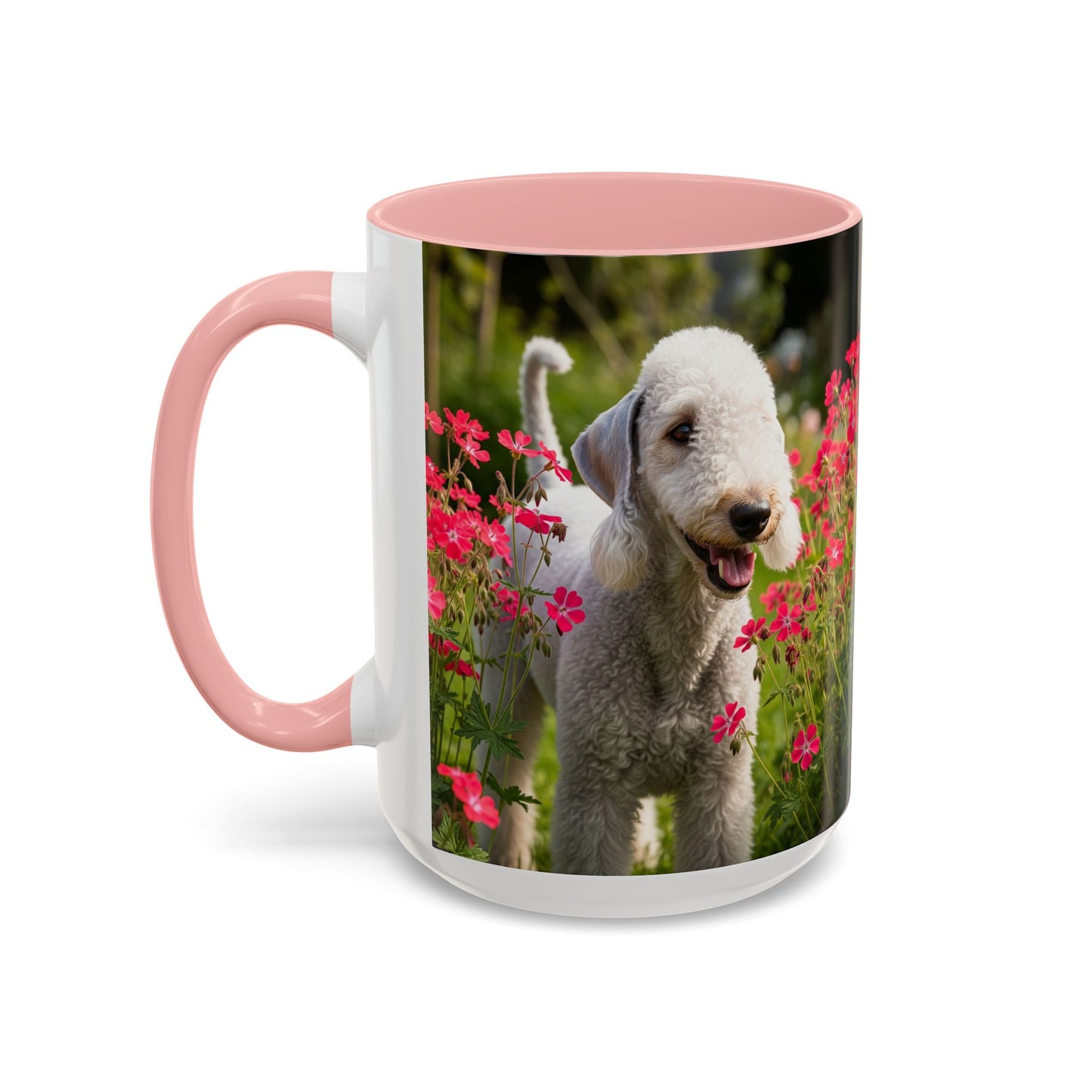 Bedlington Terrier Accent Coffee Mug - Perfect Gift for Dog Lovers
