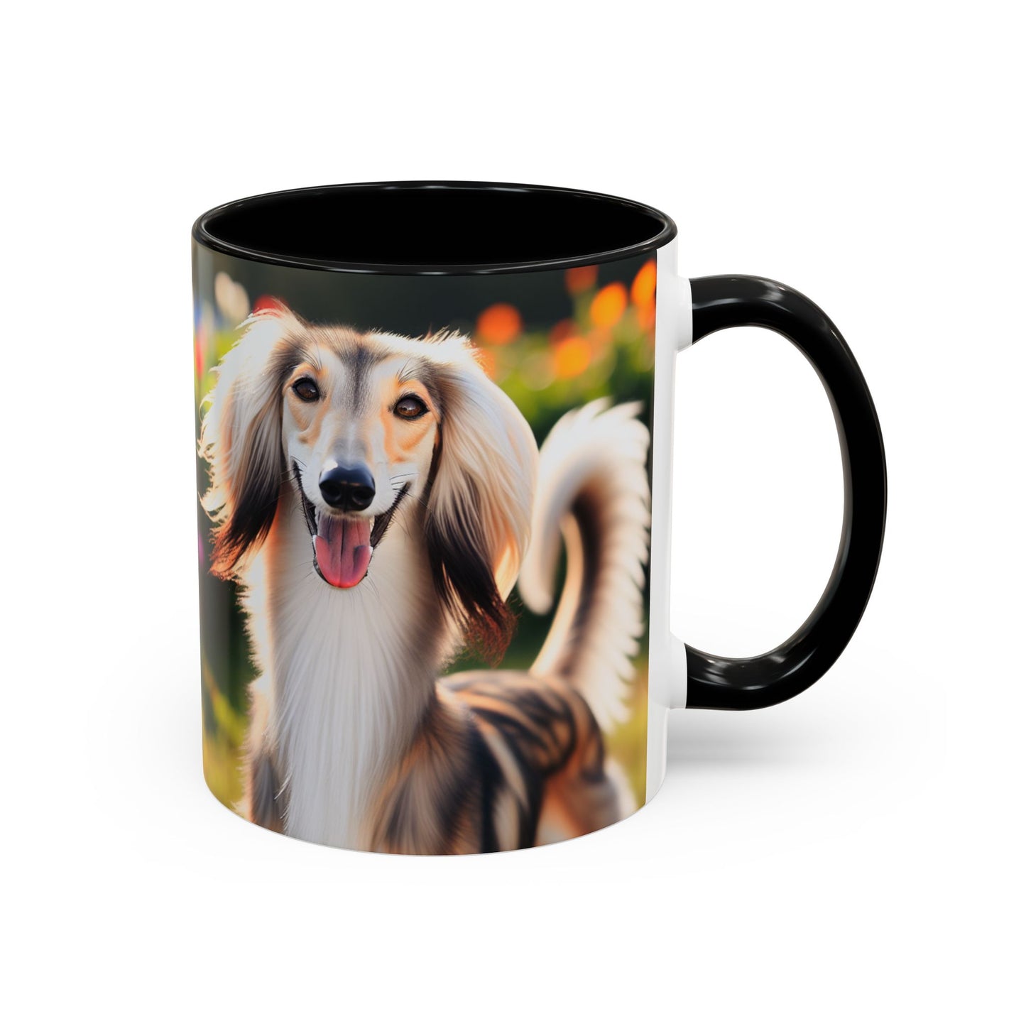 Saluki Accent Coffee Mug - Perfect Gift for Dog Lovers