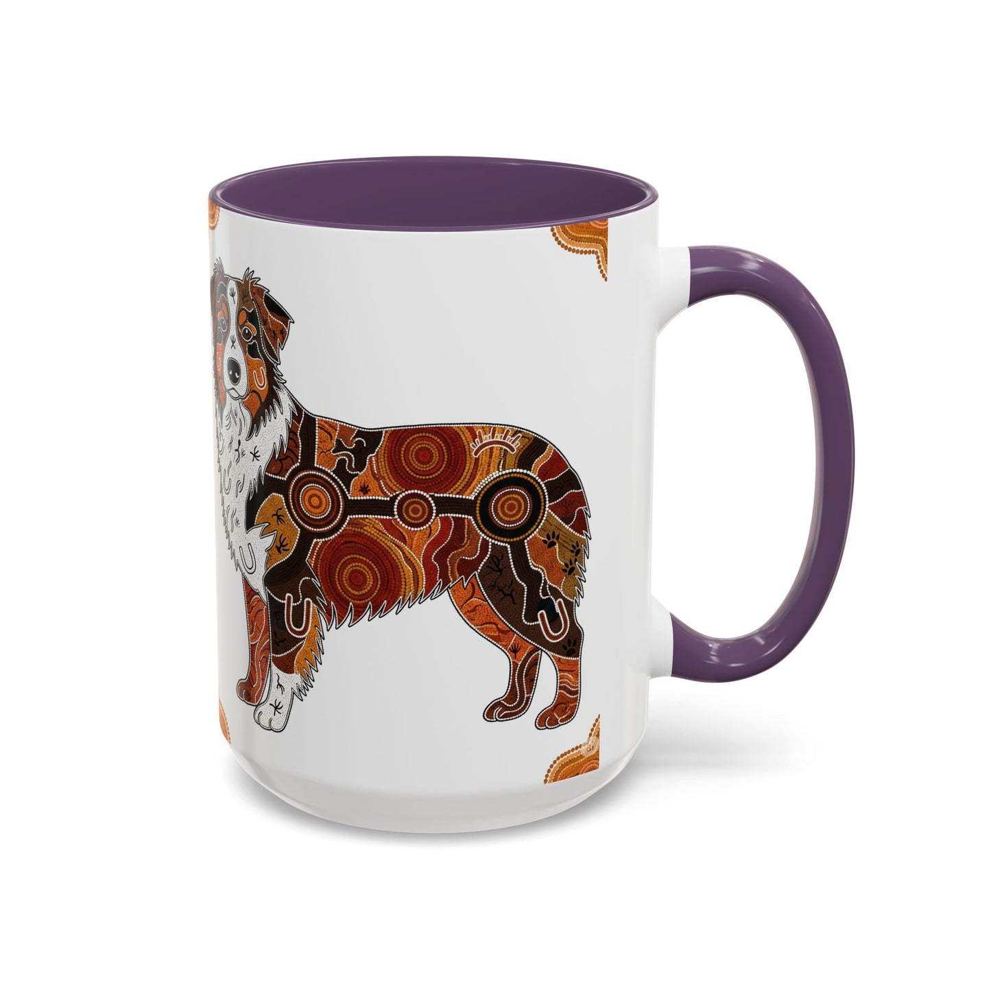Australian Shepherd Accent Coffee Mug - Perfect Gift for Dog Lovers