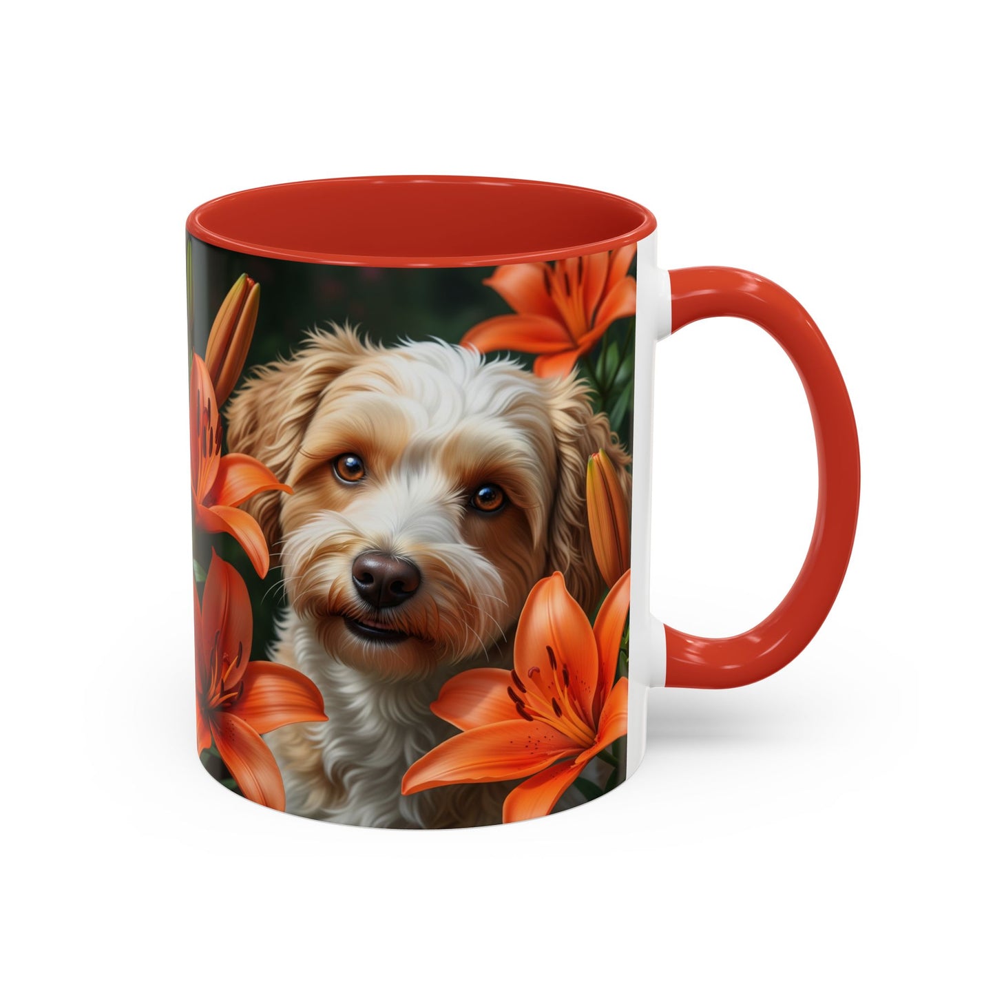 Schnoodle Accent Coffee Mug - Perfect Gift for Dog Lovers