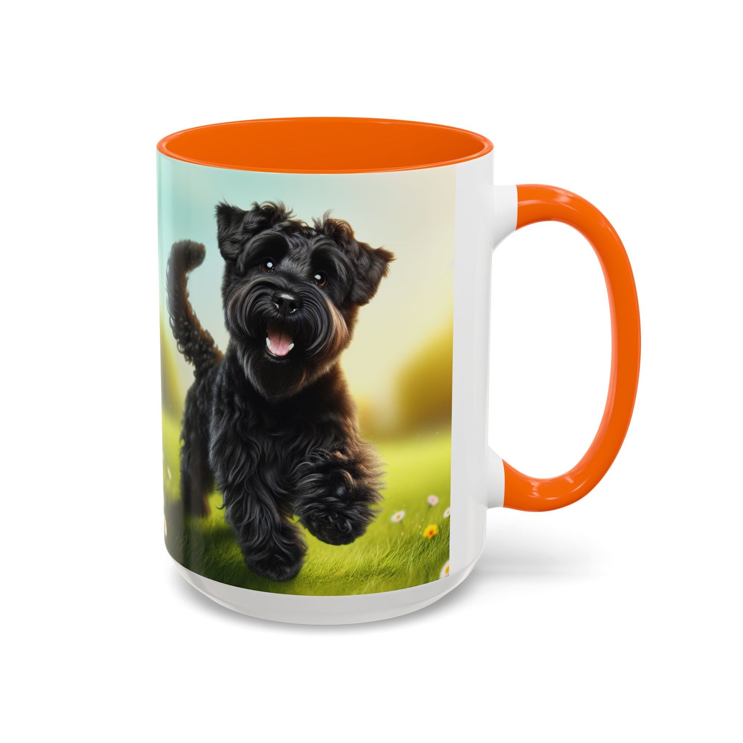 Russian Black Terrier Accent Coffee Mug - Perfect Gift for Dog Lovers