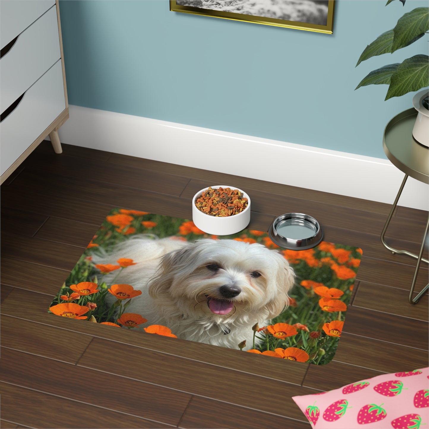 Pet Food Mat (12x18) - Havanese