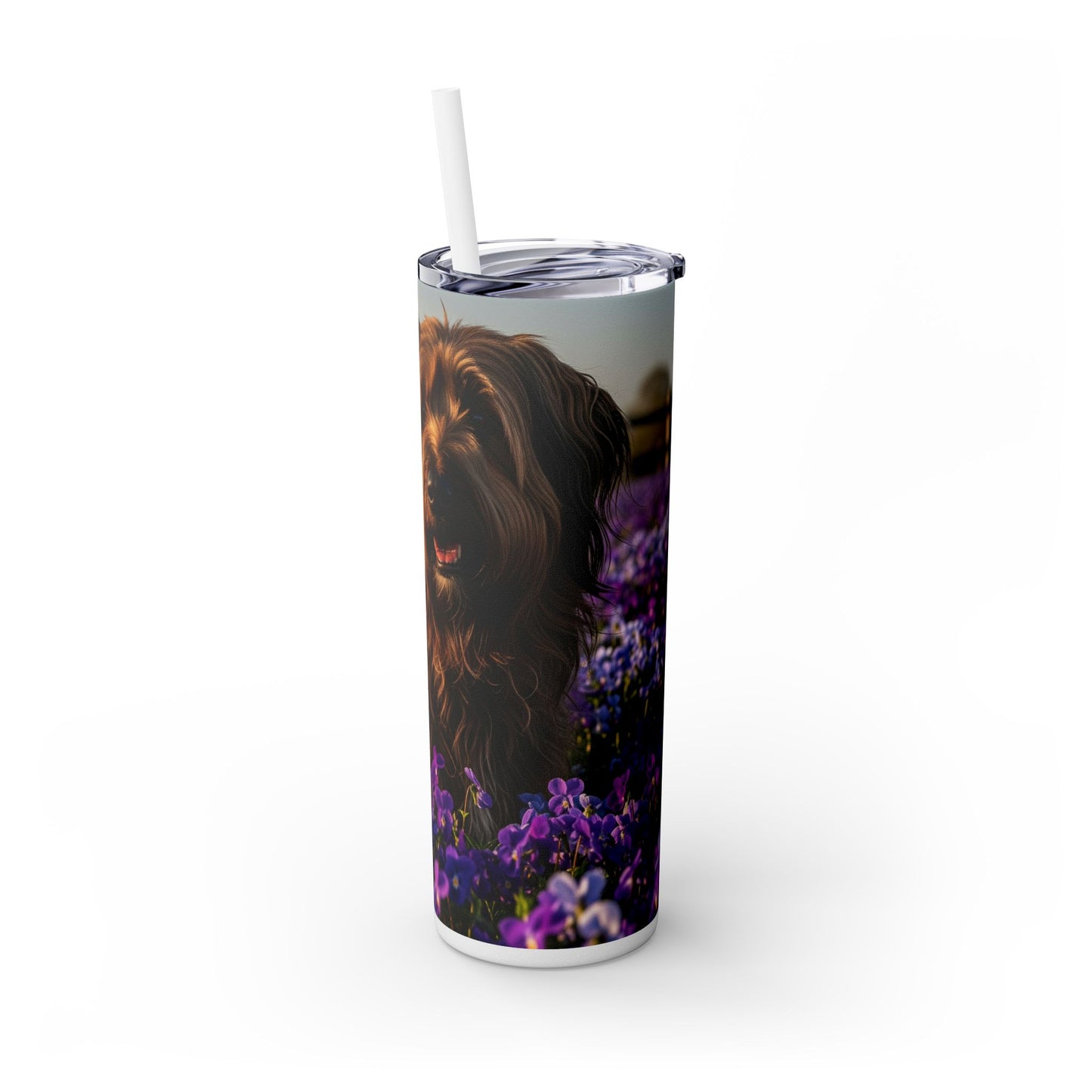 Briard Tumbler with Straw, 20oz