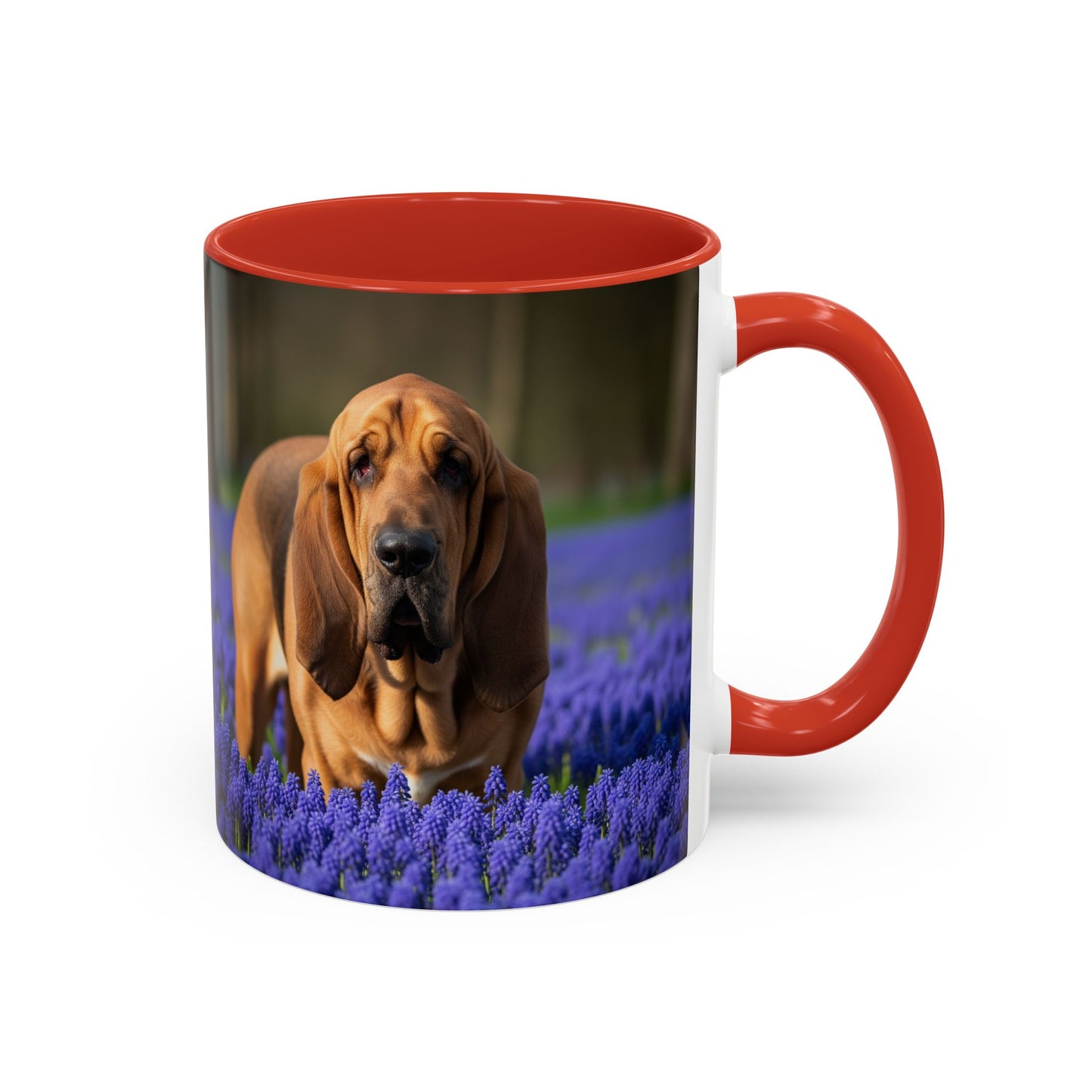 Bloodhound Accent Coffee Mug - Perfect Gift for Dog Lovers