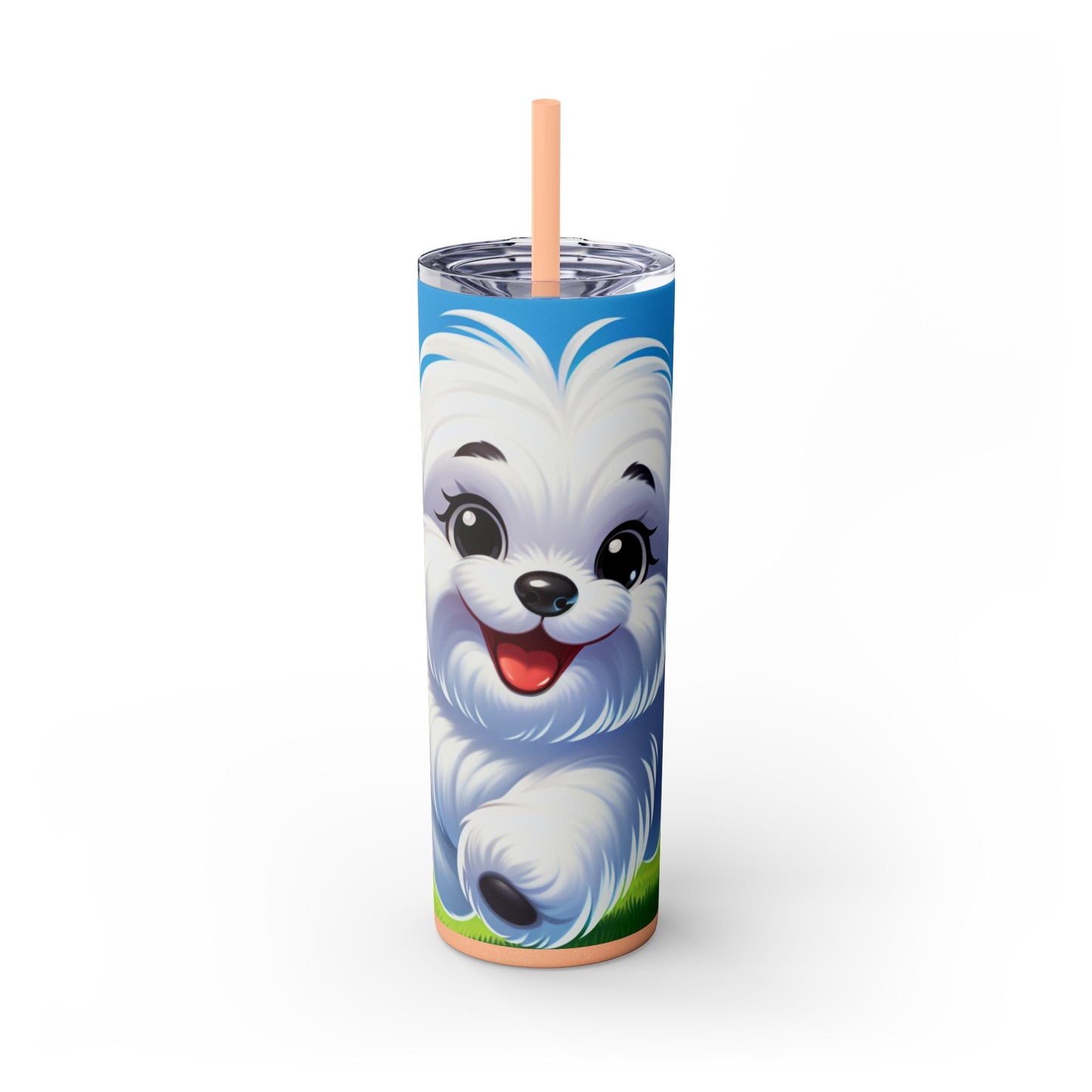 Maltese Tumbler with Straw, 20oz
