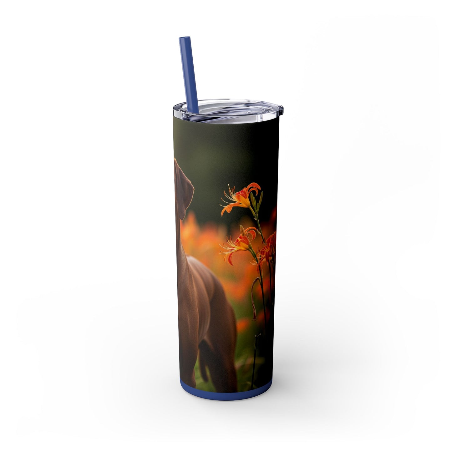 Rhodesian Ridgeback Tumbler with Straw, 20oz