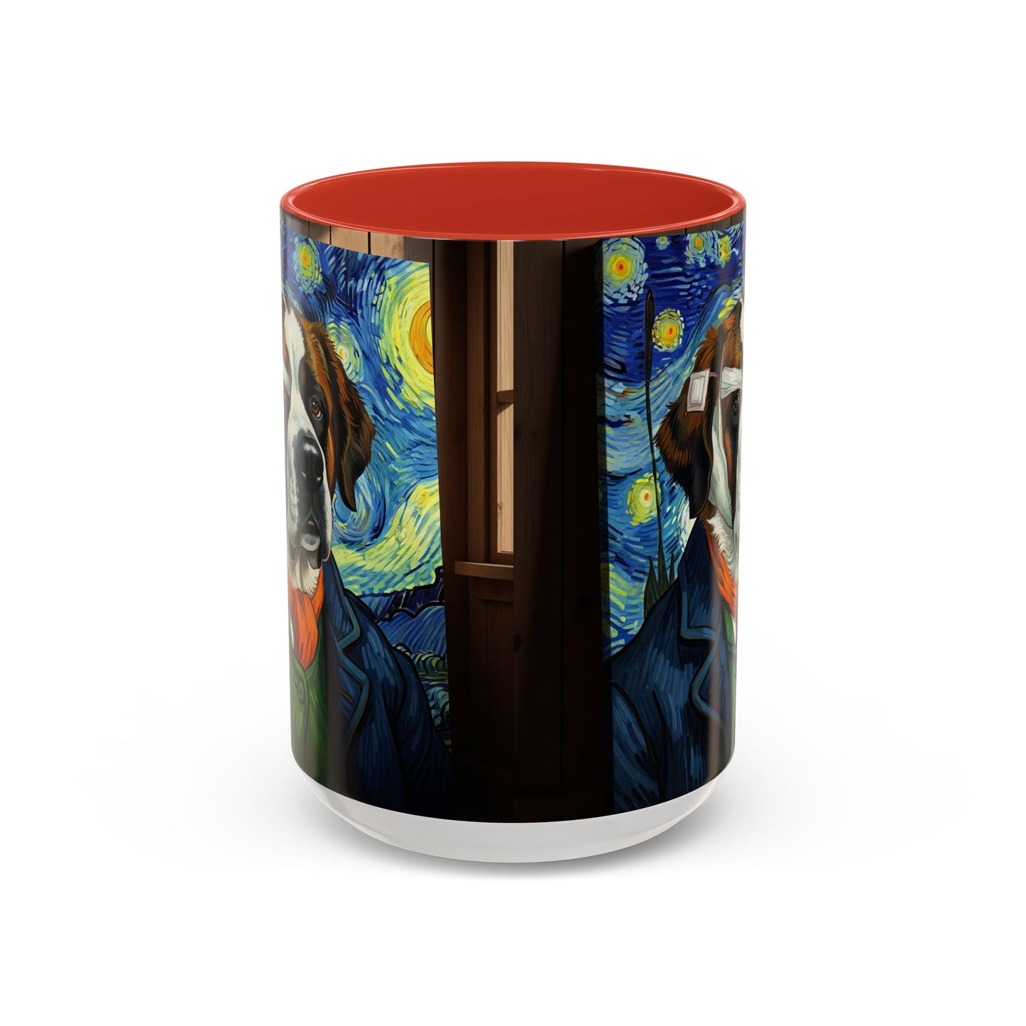 Saint Bernard Accent Coffee Mug - Perfect Gift for Dog Lovers