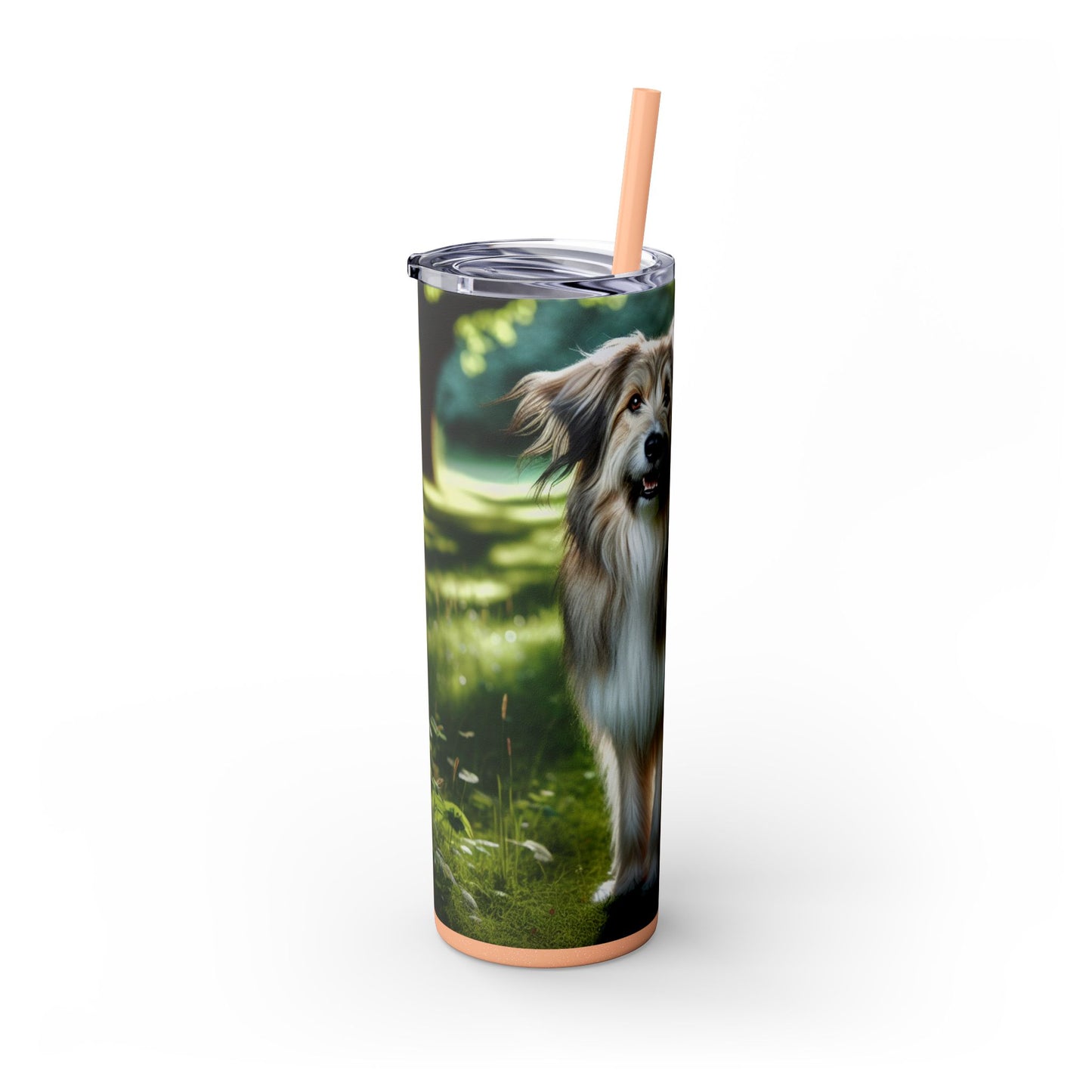 Pyrenean Shepherd Tumbler with Straw, 20oz