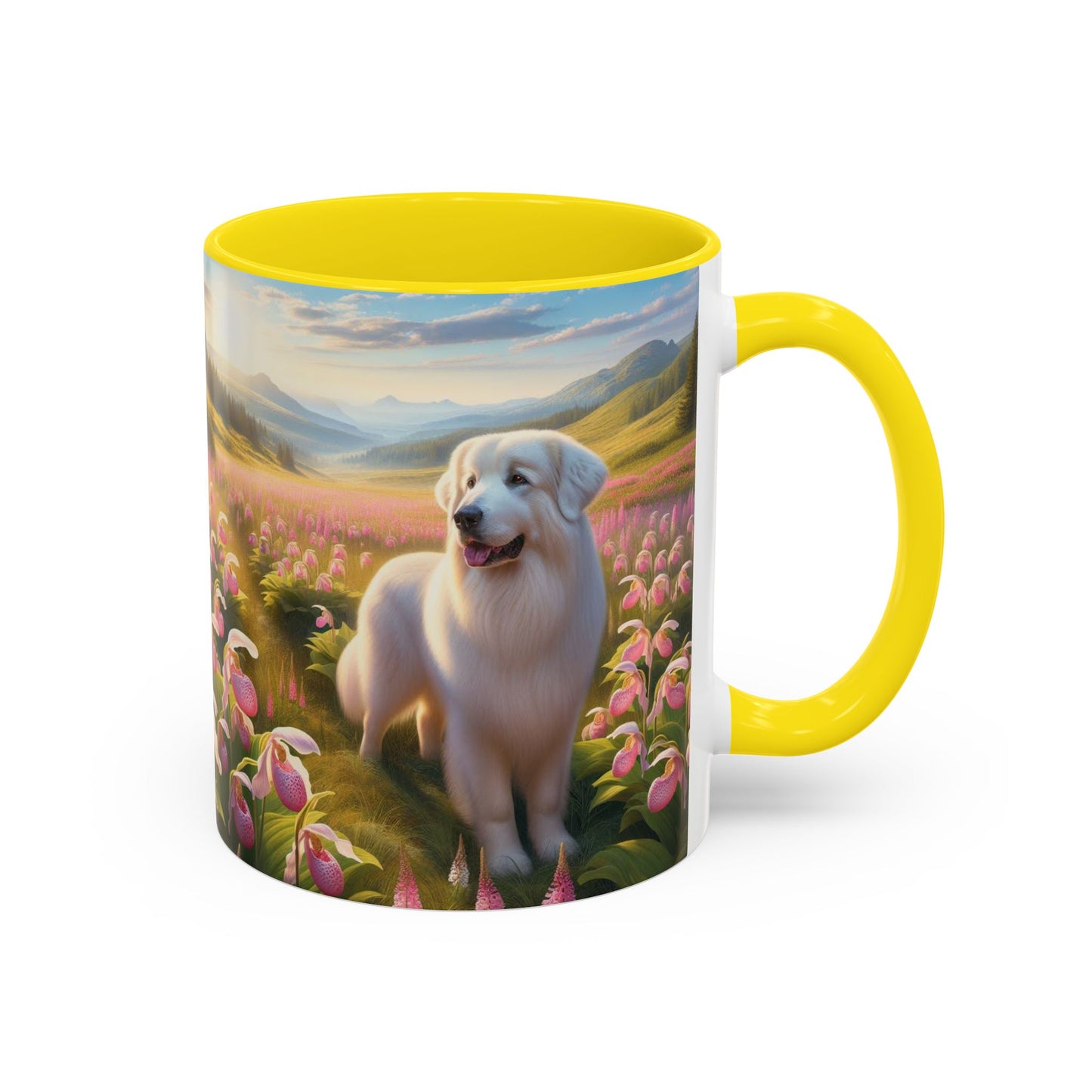 Great Pyrenees Accent Coffee Mug - Perfect Gift for Dog Lovers