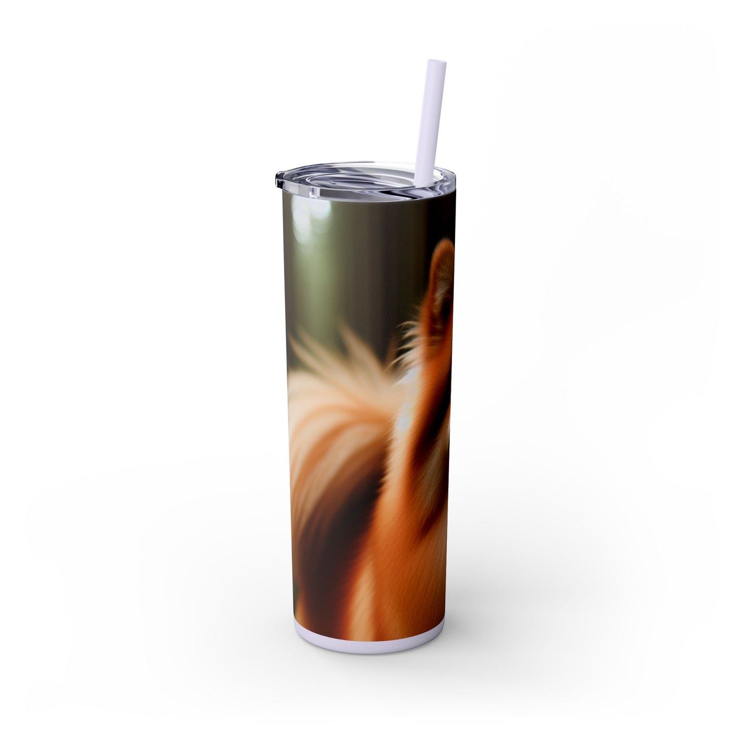 Finnish Spitz Tumbler with Straw, 20oz