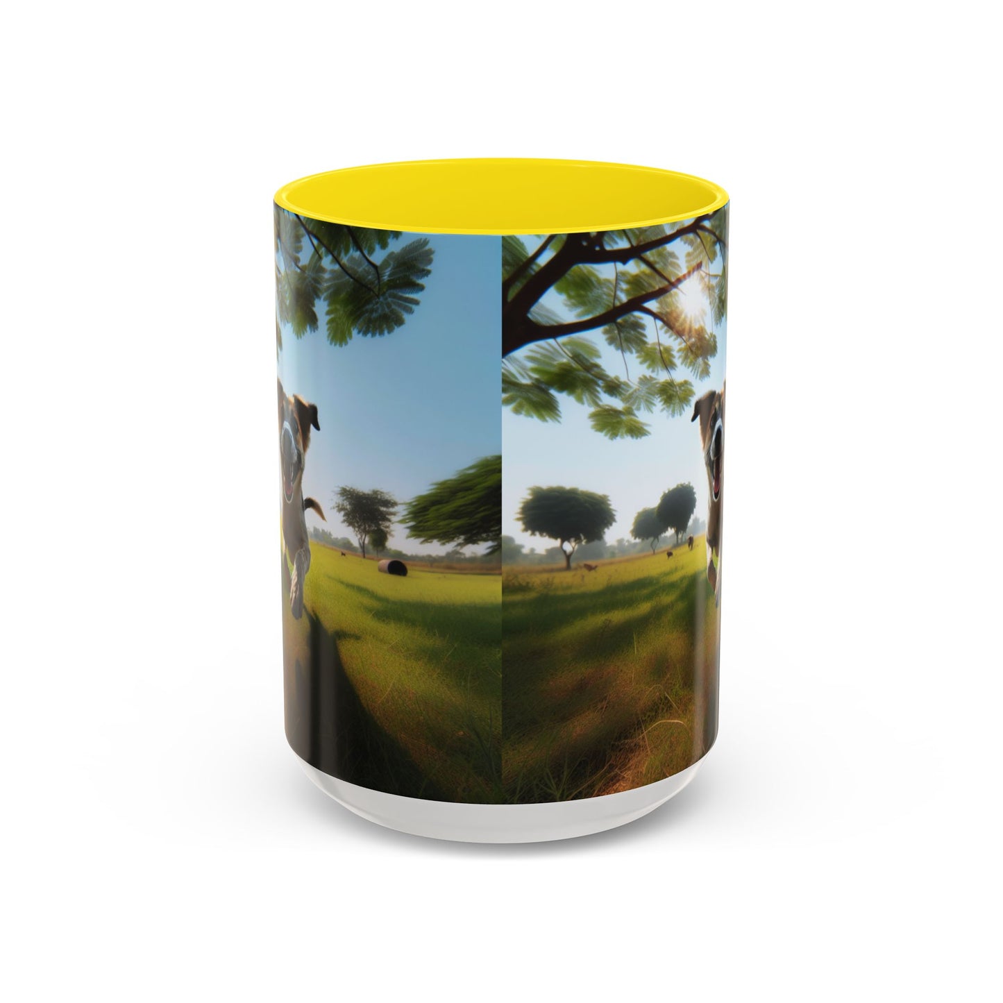Indian Pariah Dog Accent Coffee Mug - Perfect Gift for Dog Lovers