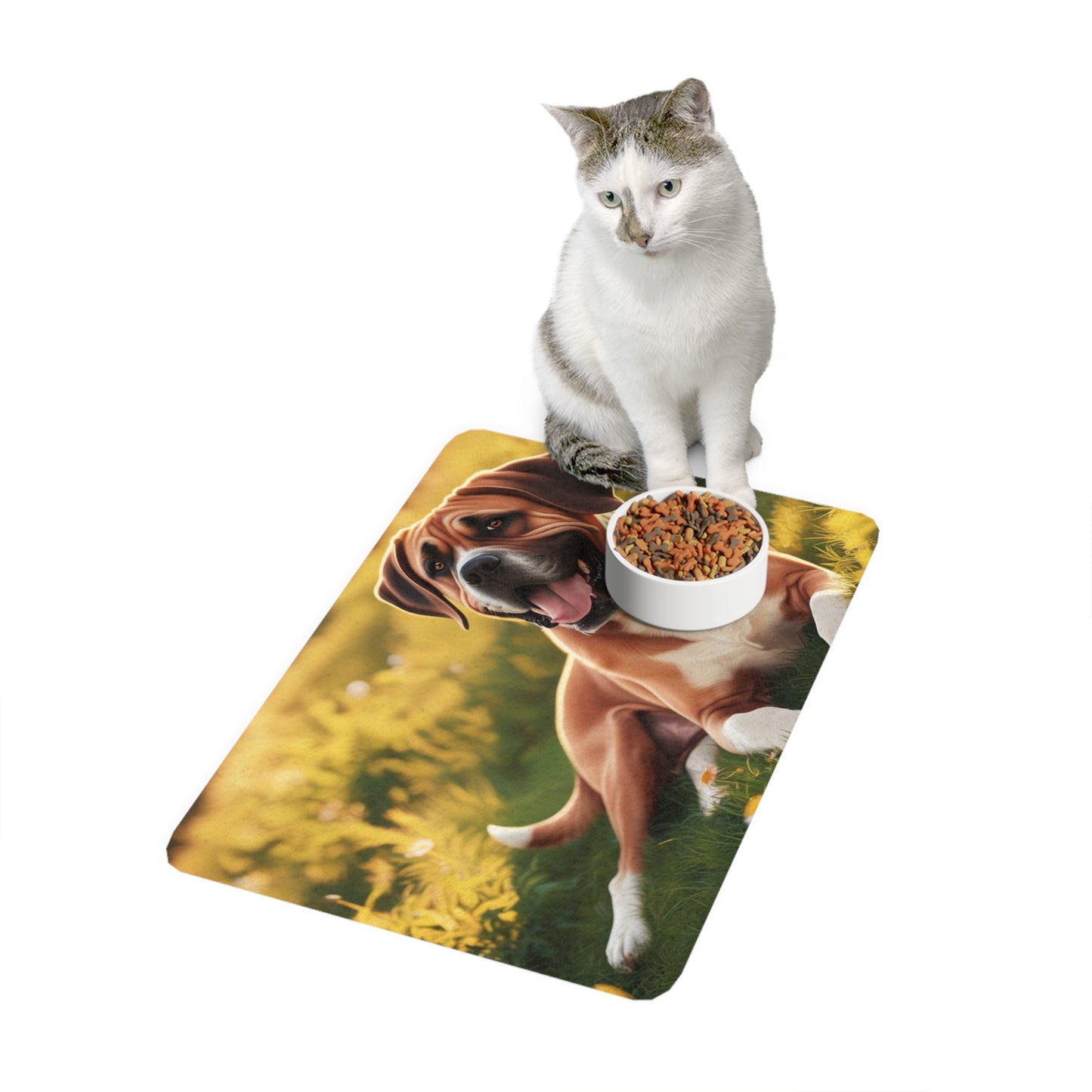 Pet Food Mat (12x18) - Dogue de Bordeaux