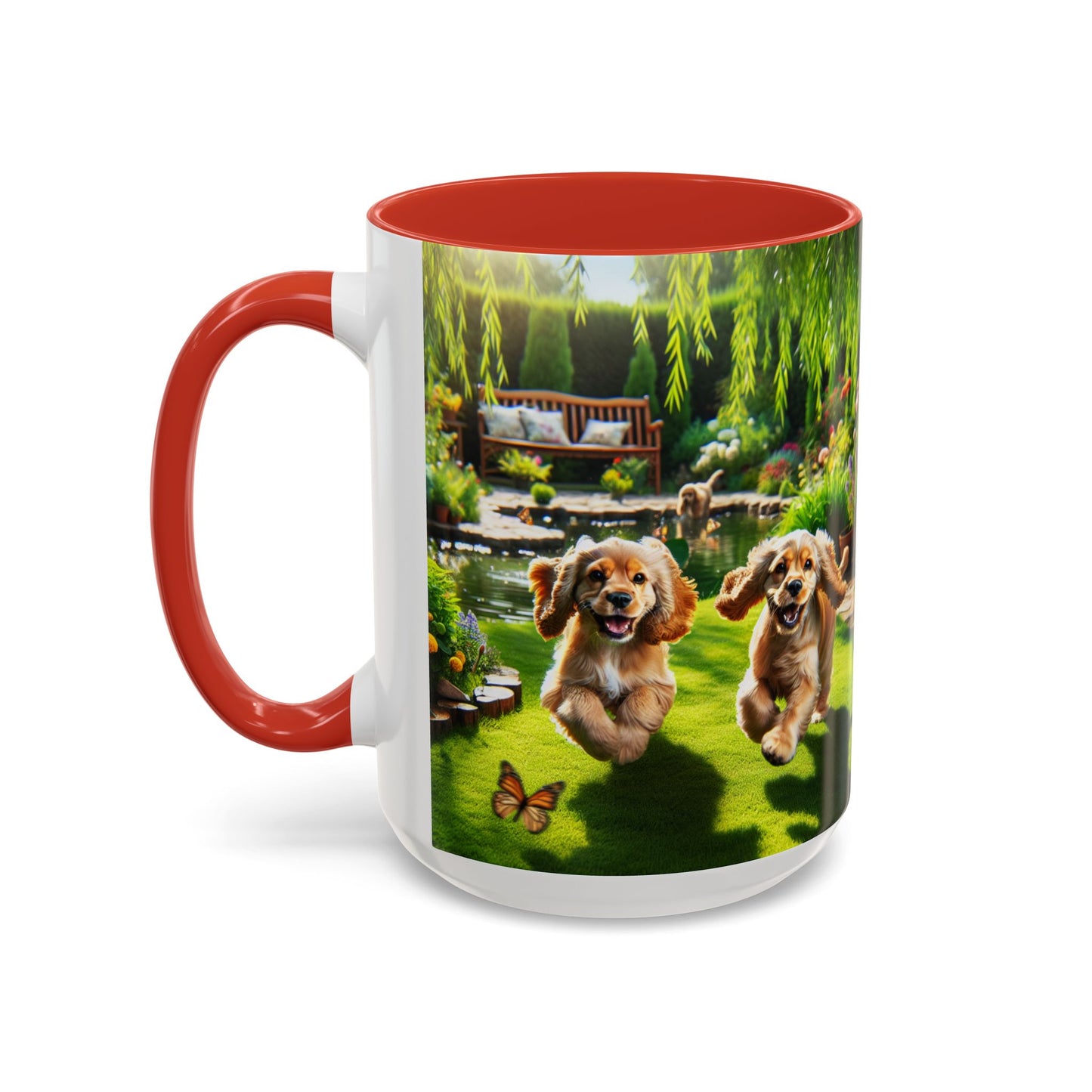 Cocker Spaniel Accent Coffee Mug - Perfect Gift for Dog Lovers