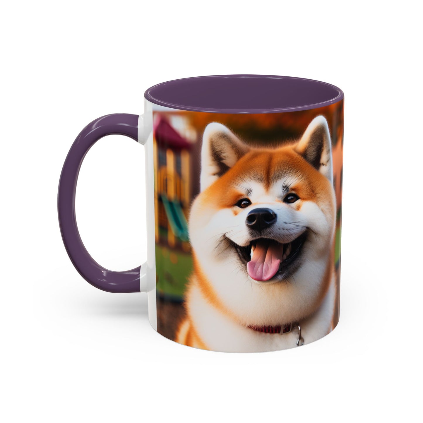 Japanese Akitainu Accent Coffee Mug - Perfect Gift for Dog Lovers