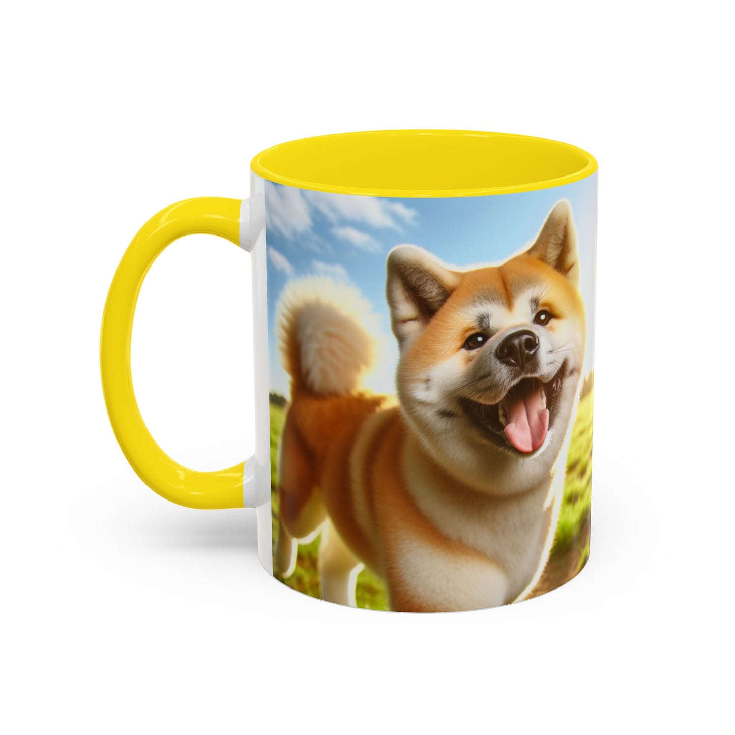 Akita Accent Coffee Mug - Perfect Gift for Dog Lovers