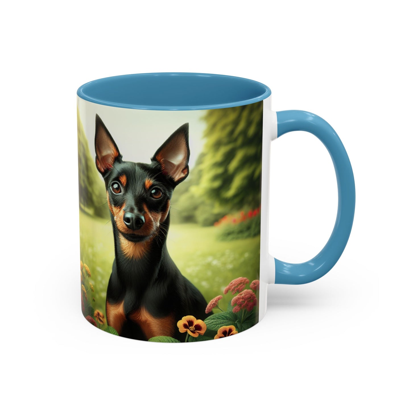 Manchester Terrier Accent Coffee Mug - Perfect Gift for Dog Lovers