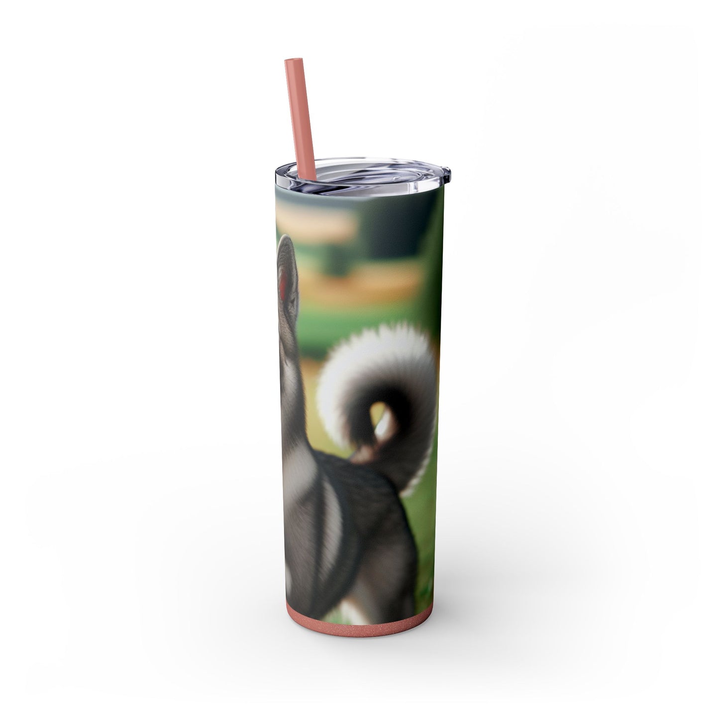 Norwegian Elkhound Tumbler with Straw, 20oz