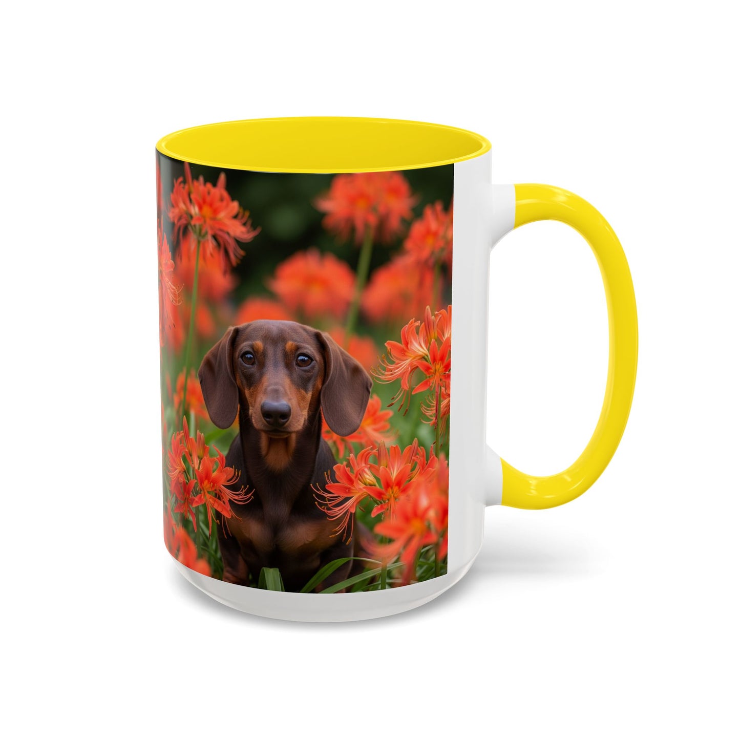 Dachshund Accent Coffee Mug - Perfect Gift for Dog Lovers