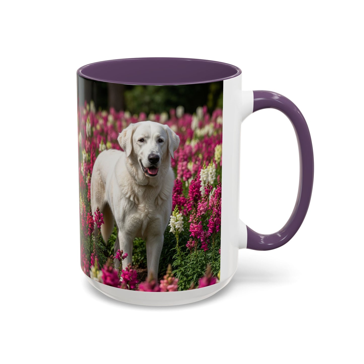 Estrela Mountain Dog Accent Coffee Mug - Perfect Gift for Dog Lovers