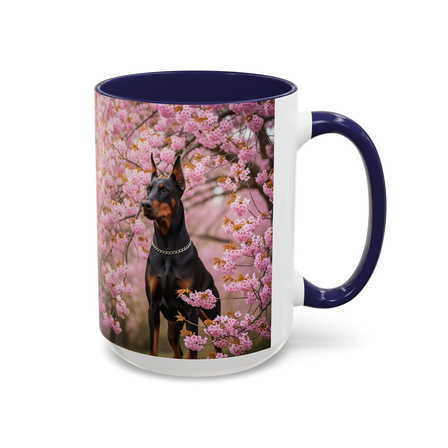 Doberman Accent Coffee Mug - Perfect Gift for Dog Lovers