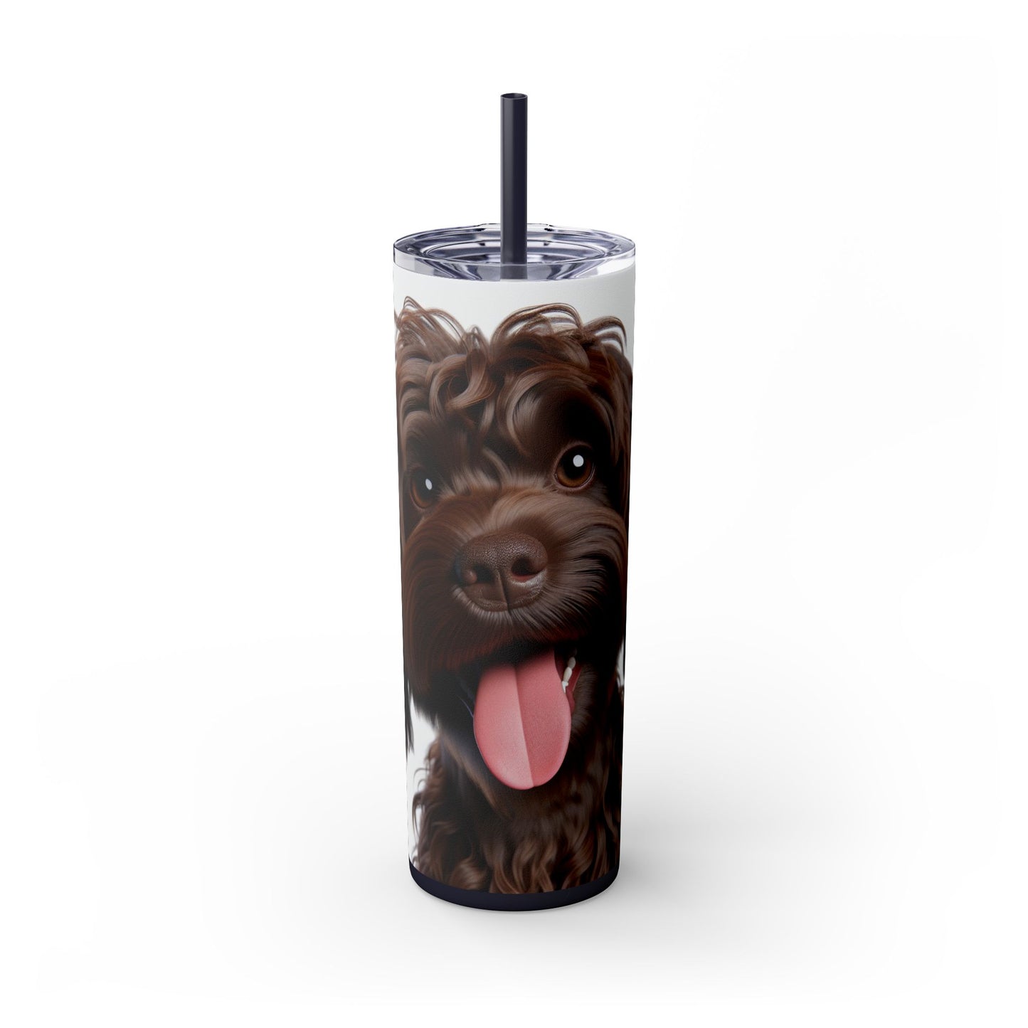 Pont-Audemer Spaniel Tumbler with Straw, 20oz