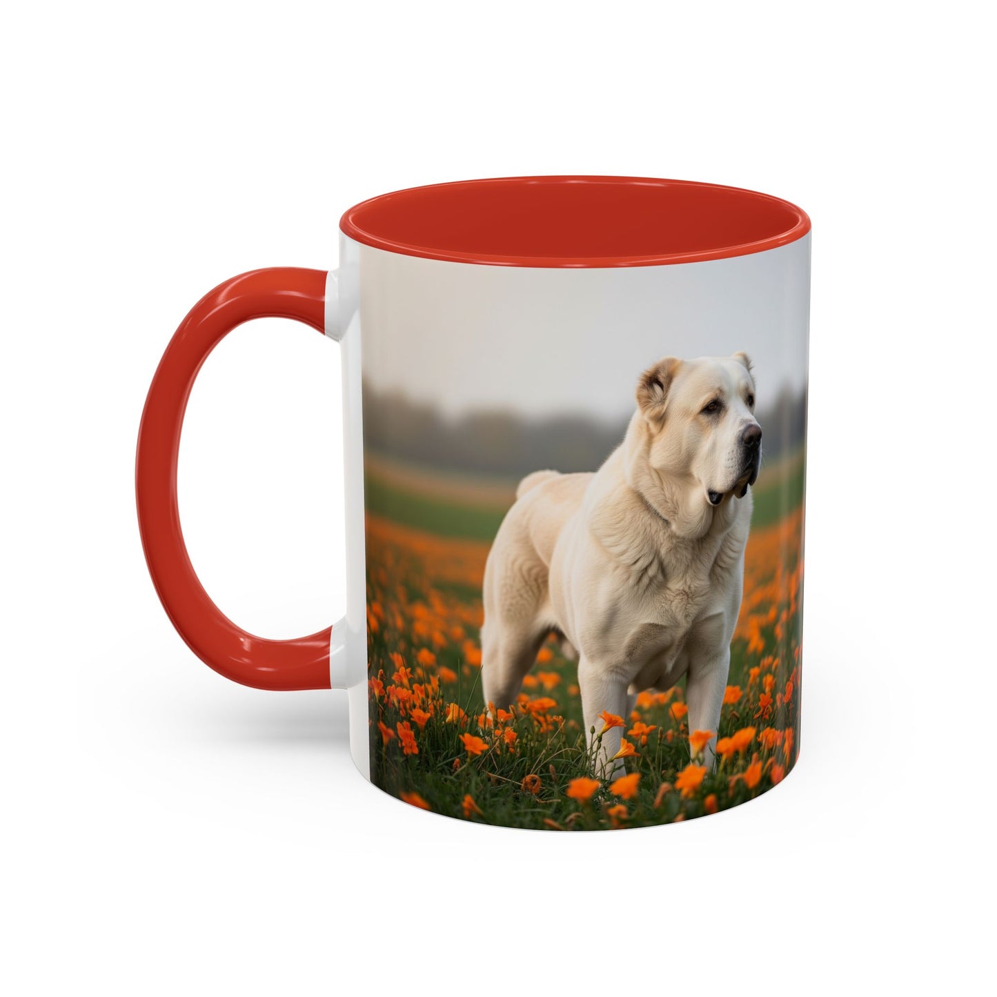 Central Asian Shepherd Dog Accent Coffee Mug - Perfect Gift for Dog Lovers